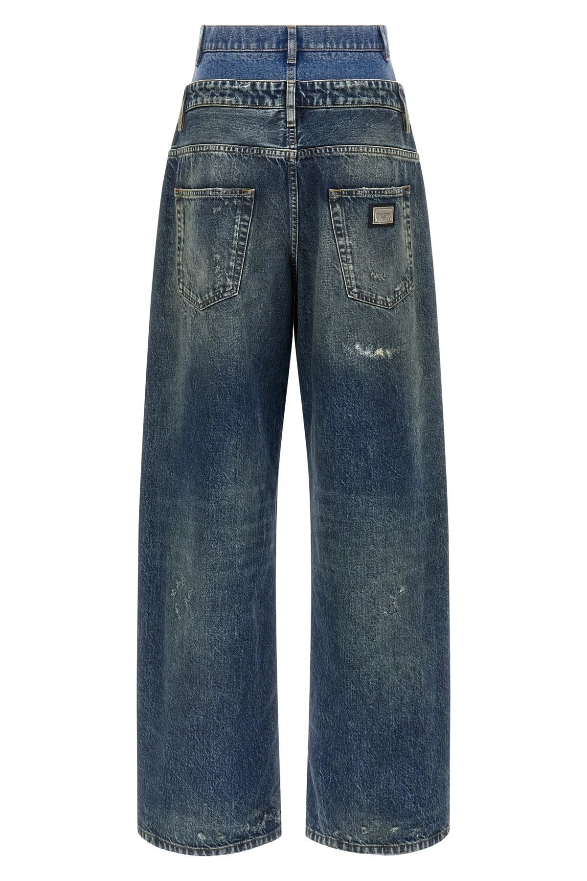 Dolce & Gabbana Dolce & Gabbana Double Layer Stonewashed Jeans