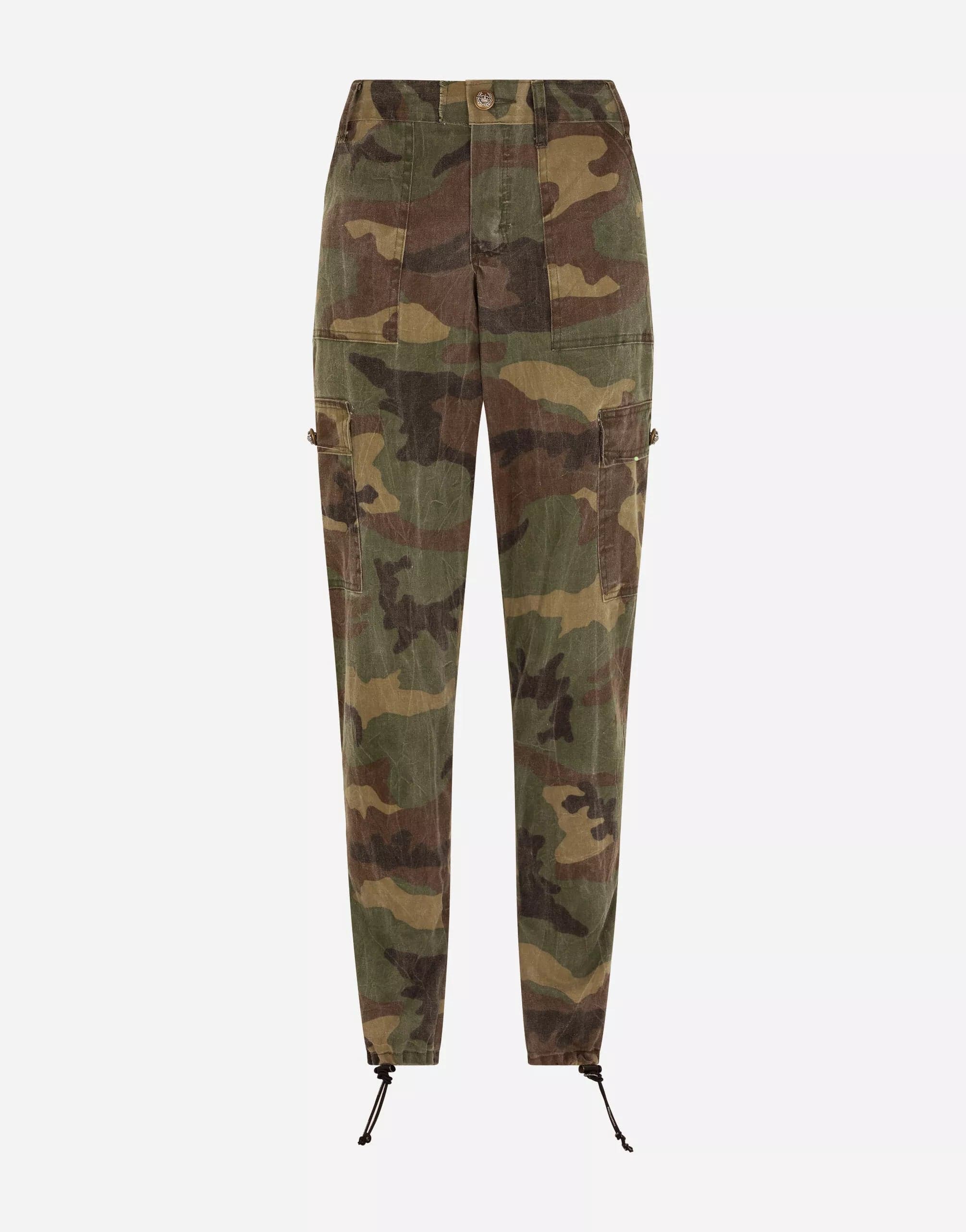 Dolce & Gabbana Drawstring-Cuff Cargo Pants