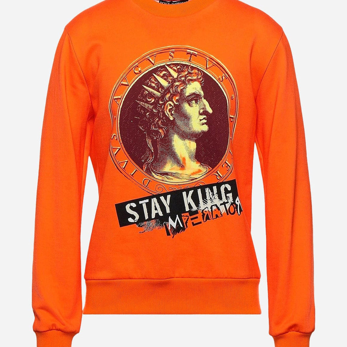 augustus handschuhe Dolce & Gabbana Dupondius Augustus Print Sweatshirt
