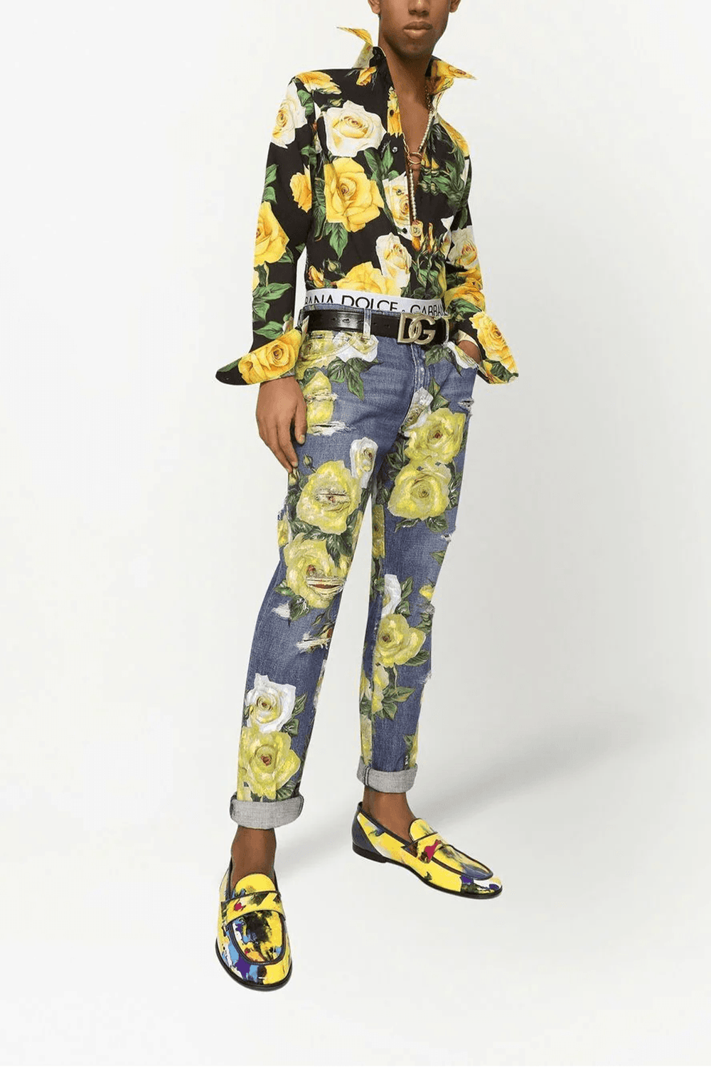 Dolce & Gabbana Eden Floral Shirt - alternate view