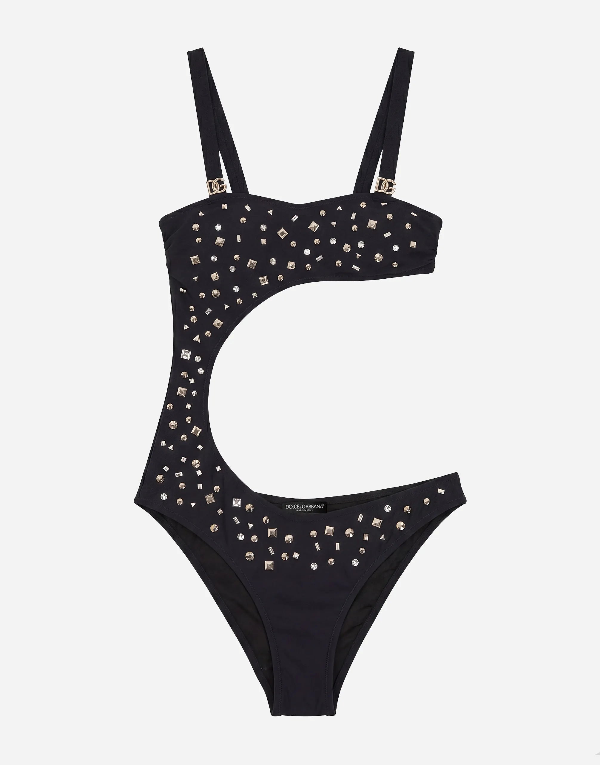 Dolce & Gabbana Dolce & Gabbana Embellished Cut-Out Swimsuit