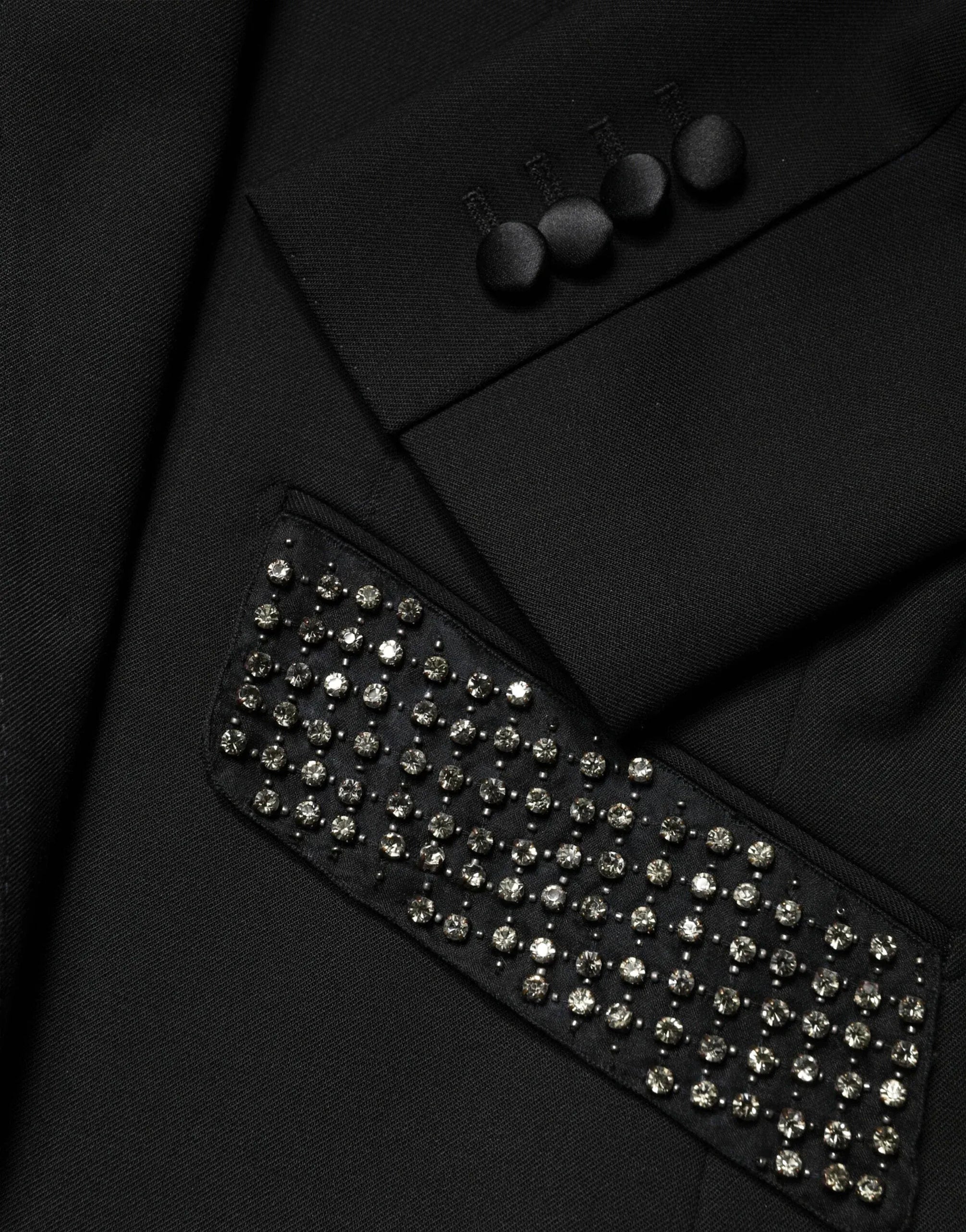 Dolce & Gabbana Embellished Pocket Blazer Jacket | Sendegaro KH