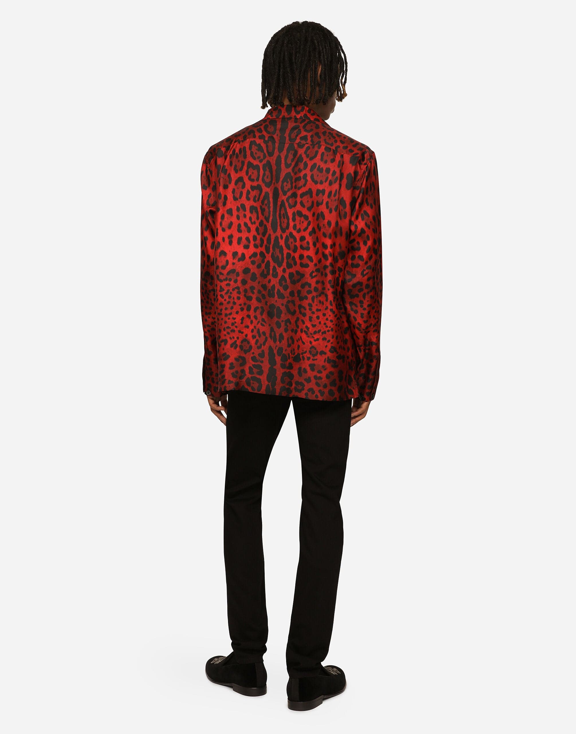 Dolce & Gabbana Embellished Sacred Heart Skinny Jeans