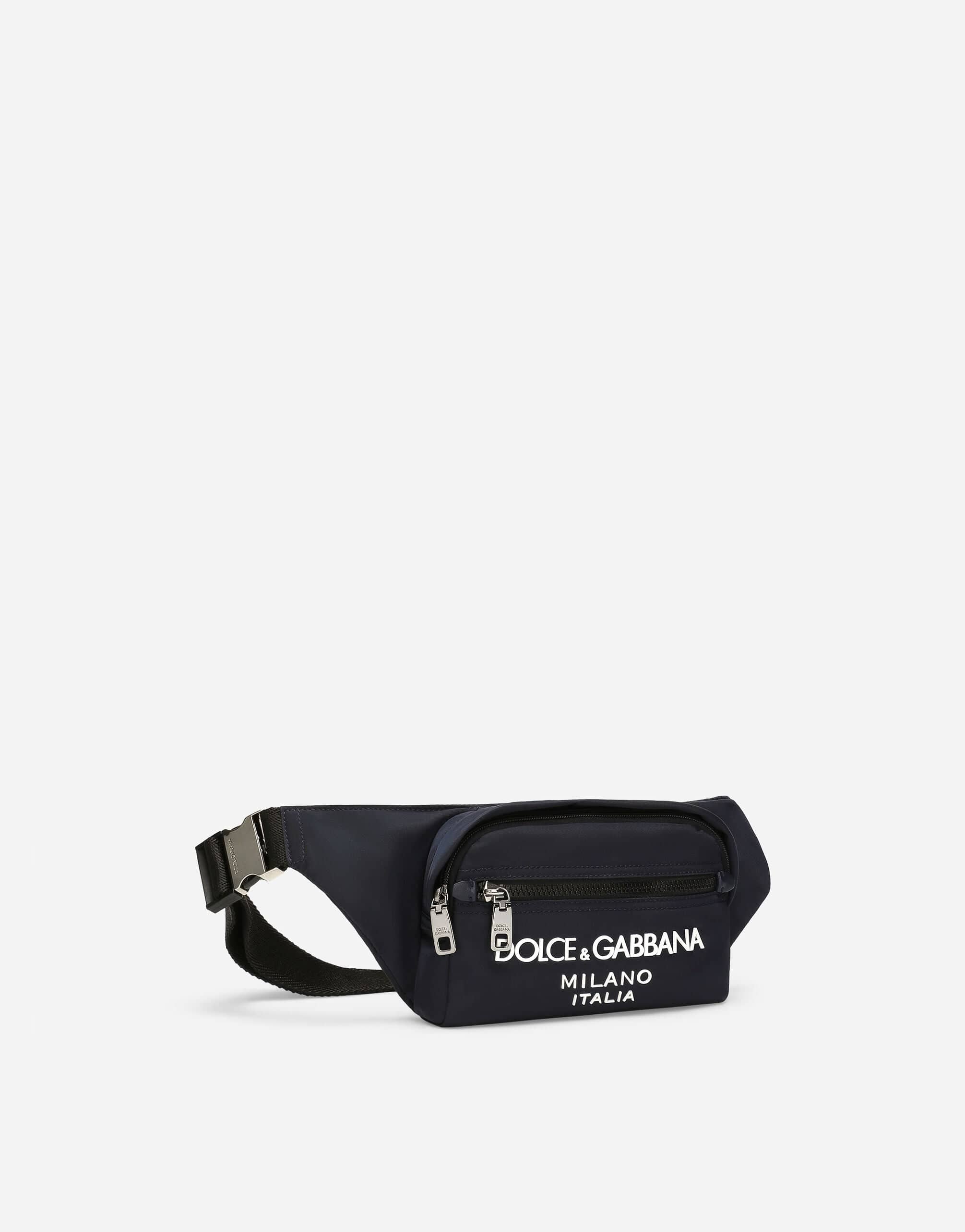 Dolce & Gabbana Embossed-Logo Belt Bag