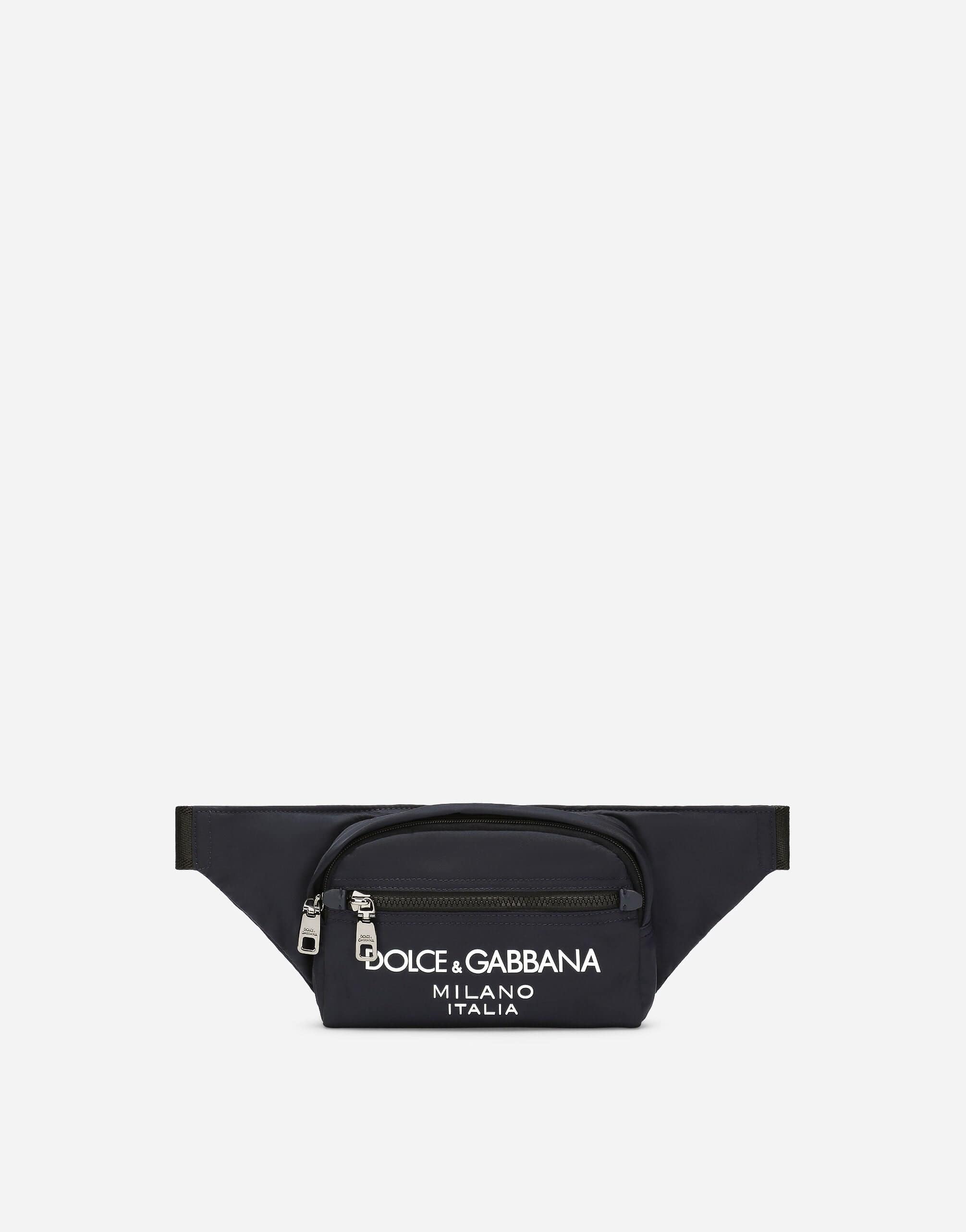 Dolce & Gabbana Embossed-Logo Belt Bag