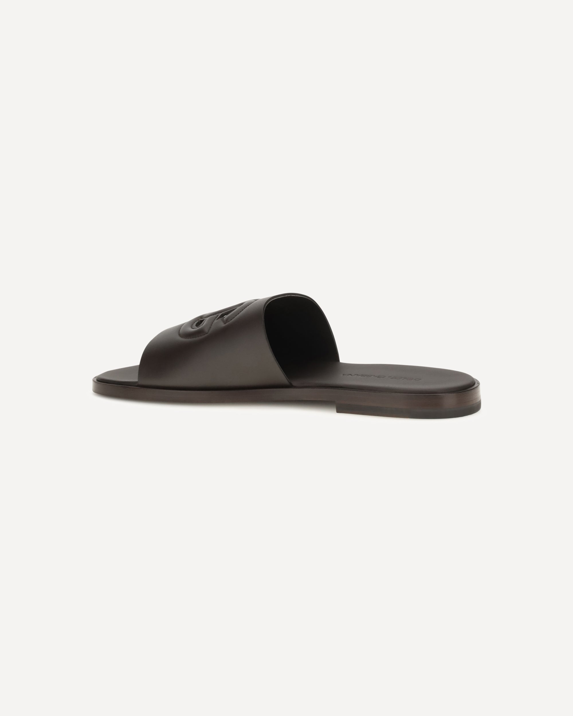 Dolce & Gabbana Embossed Logo Sandals