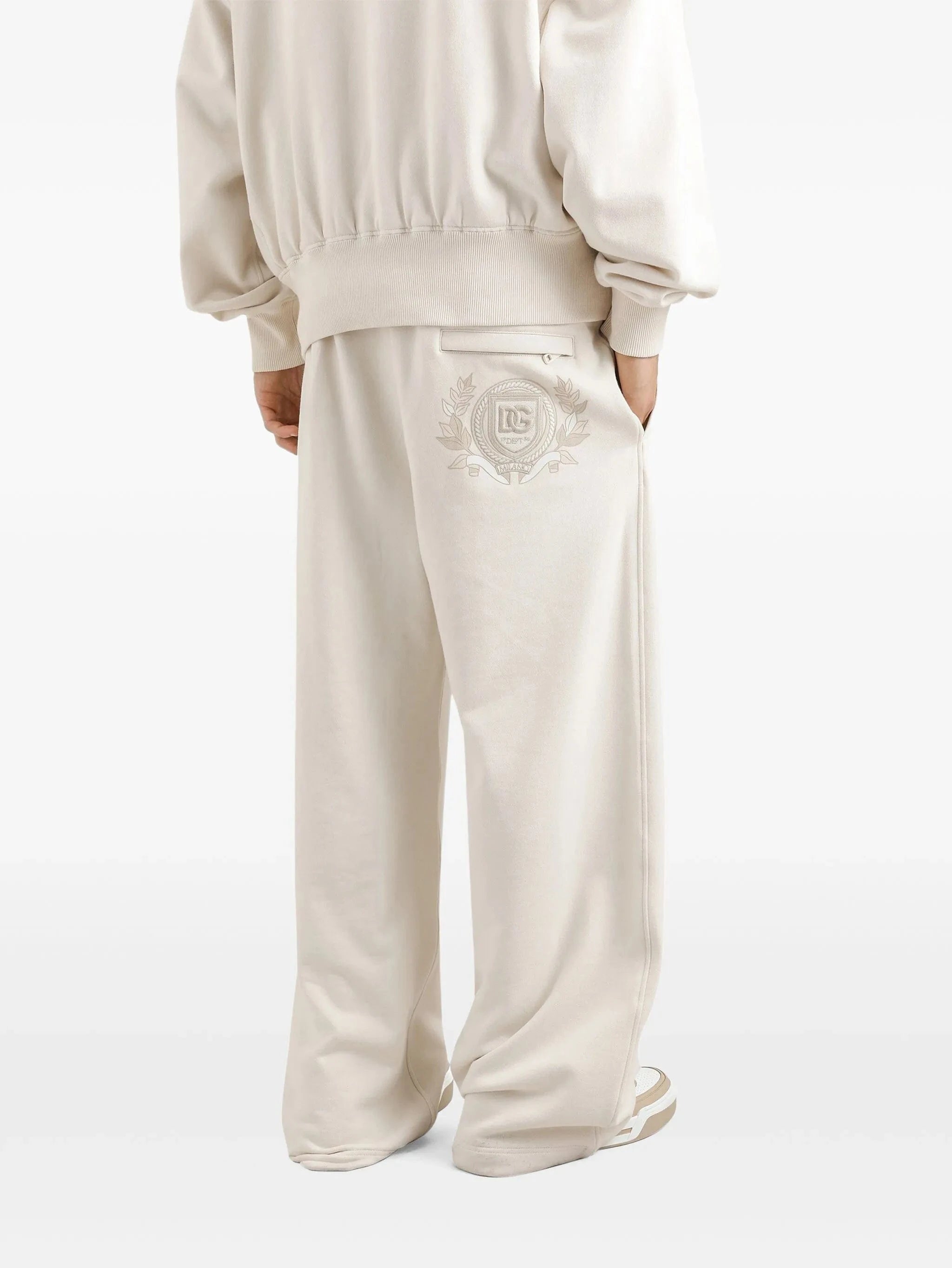 Dolce & Gabbana Embridery Logo Jersey Track Pants