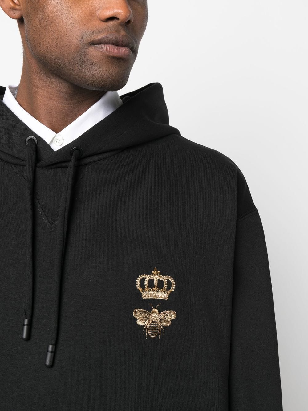 Dolce & Gabbana Embroidered Cotton Hoodie