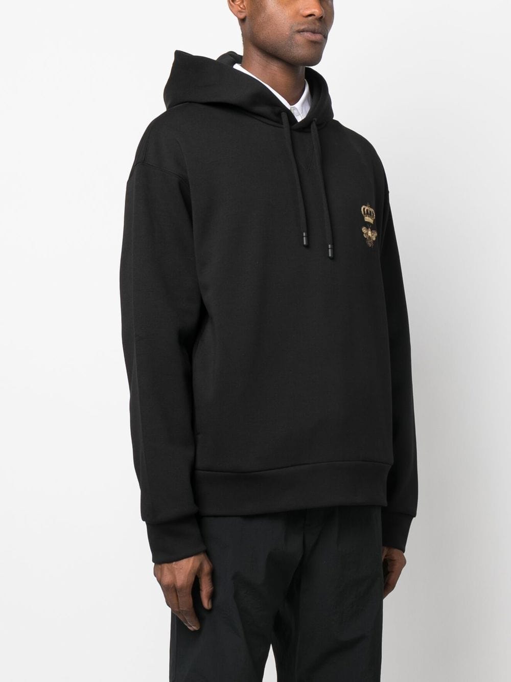 Dolce & Gabbana Embroidered Cotton Hoodie