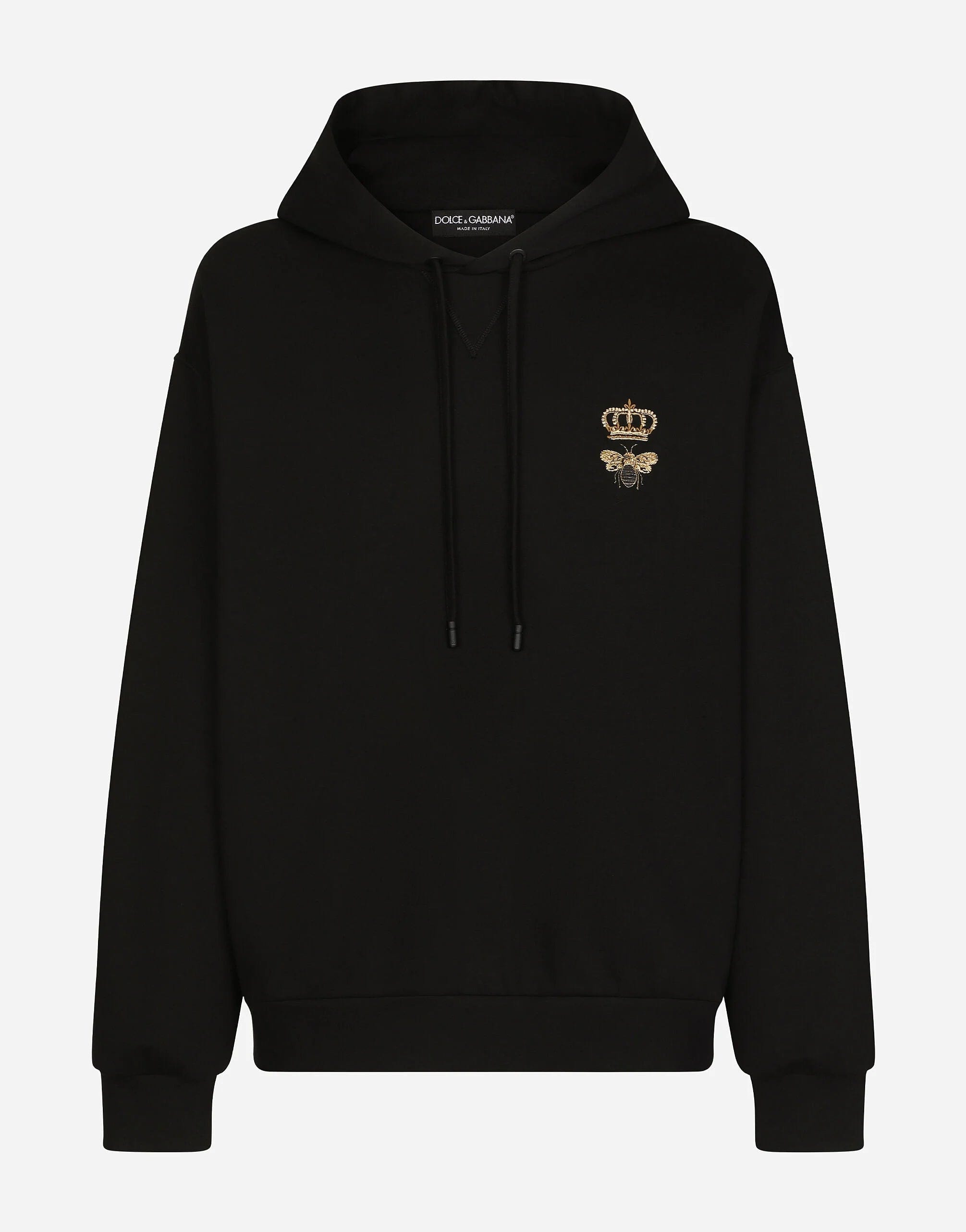 Dolce & Gabbana Embroidered Cotton Hoodie