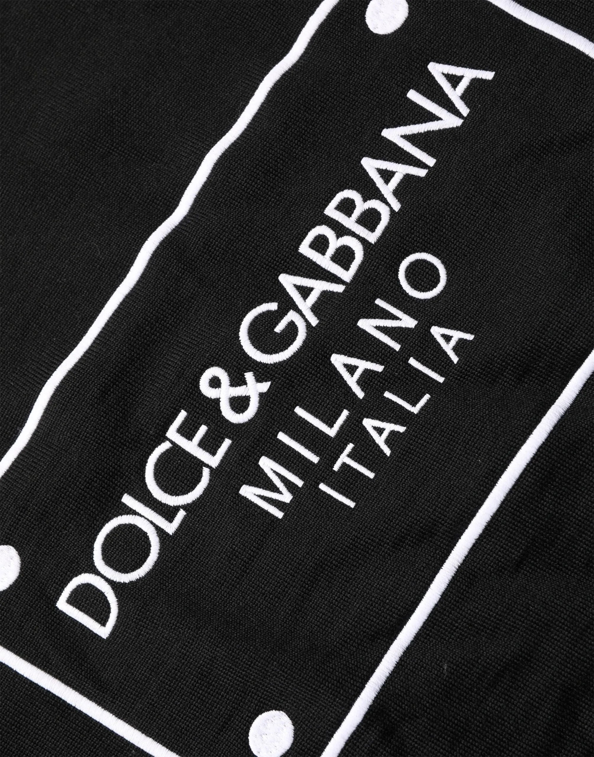 Dolce & Gabbana Dolce & Gabbana Embroidered Logo Sweater