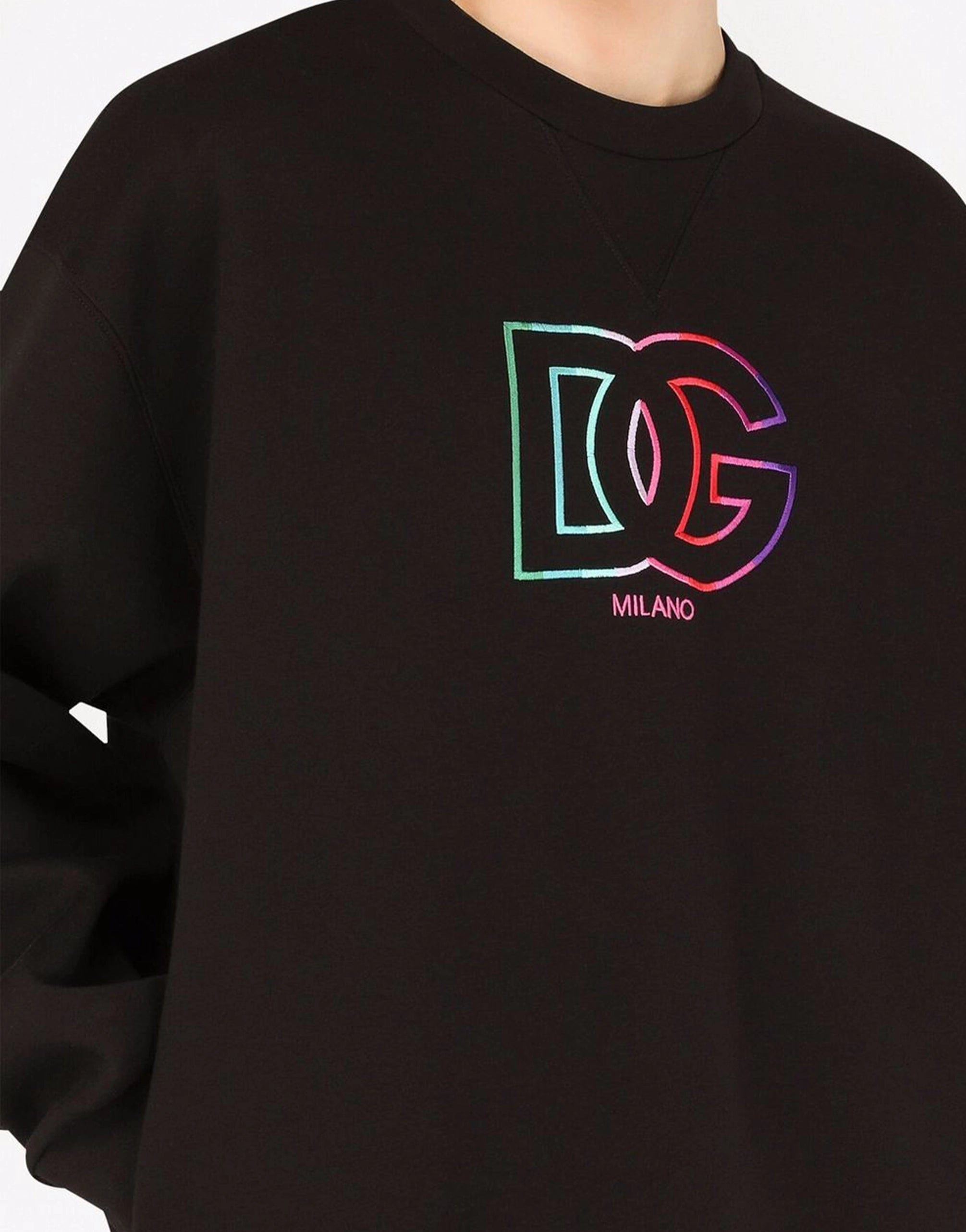 Dolce & Gabbana Embroidered Logo Sweater