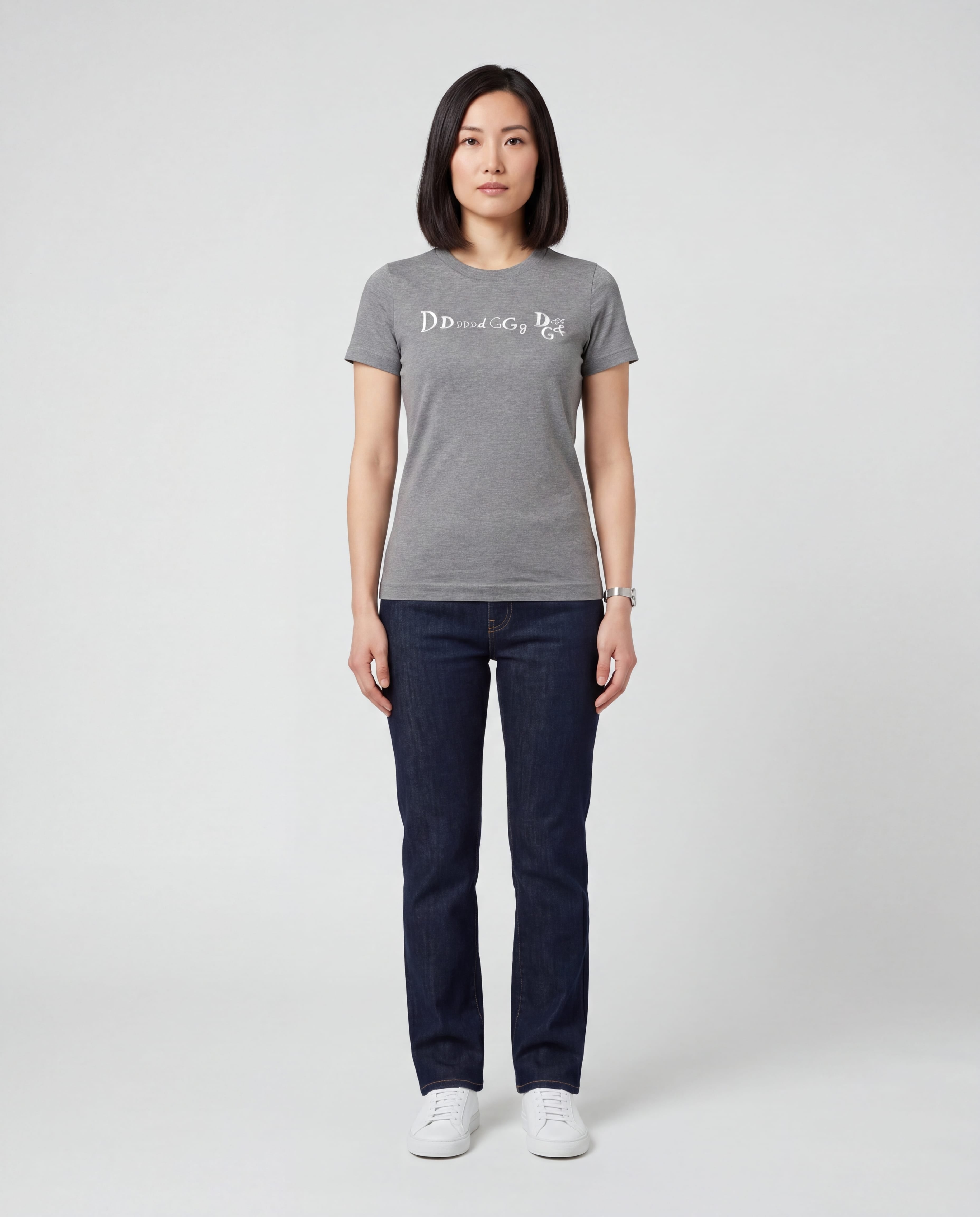 Dolce & Gabbana Embroidered Monogram T-Shirt - alternate view