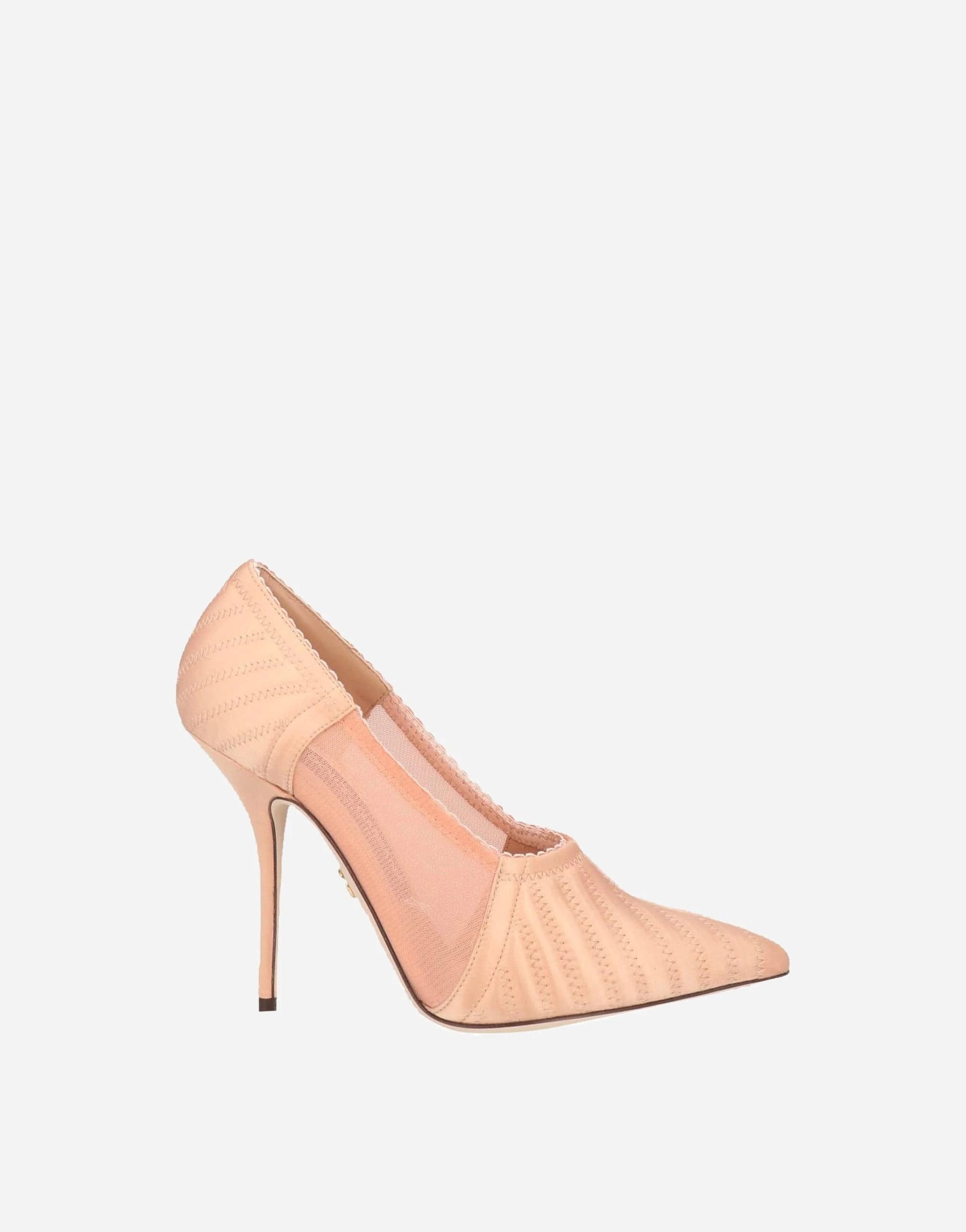 Dolce & Gabbana Embroidered Pointed-Toe Pumps