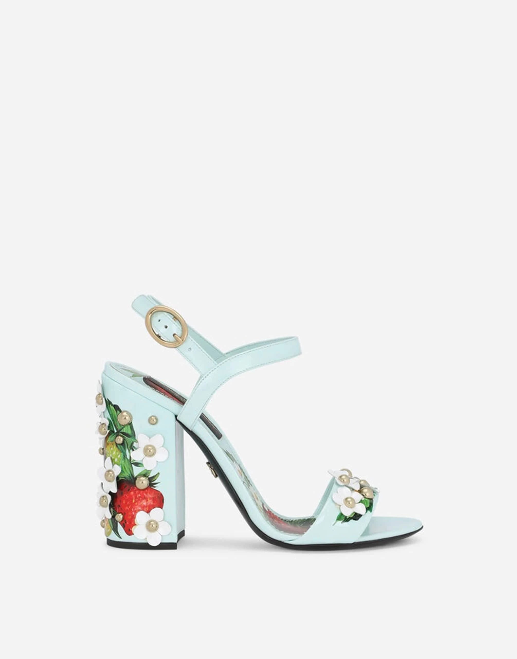 Dolce & Gabbana Embroidery And Studs sandals