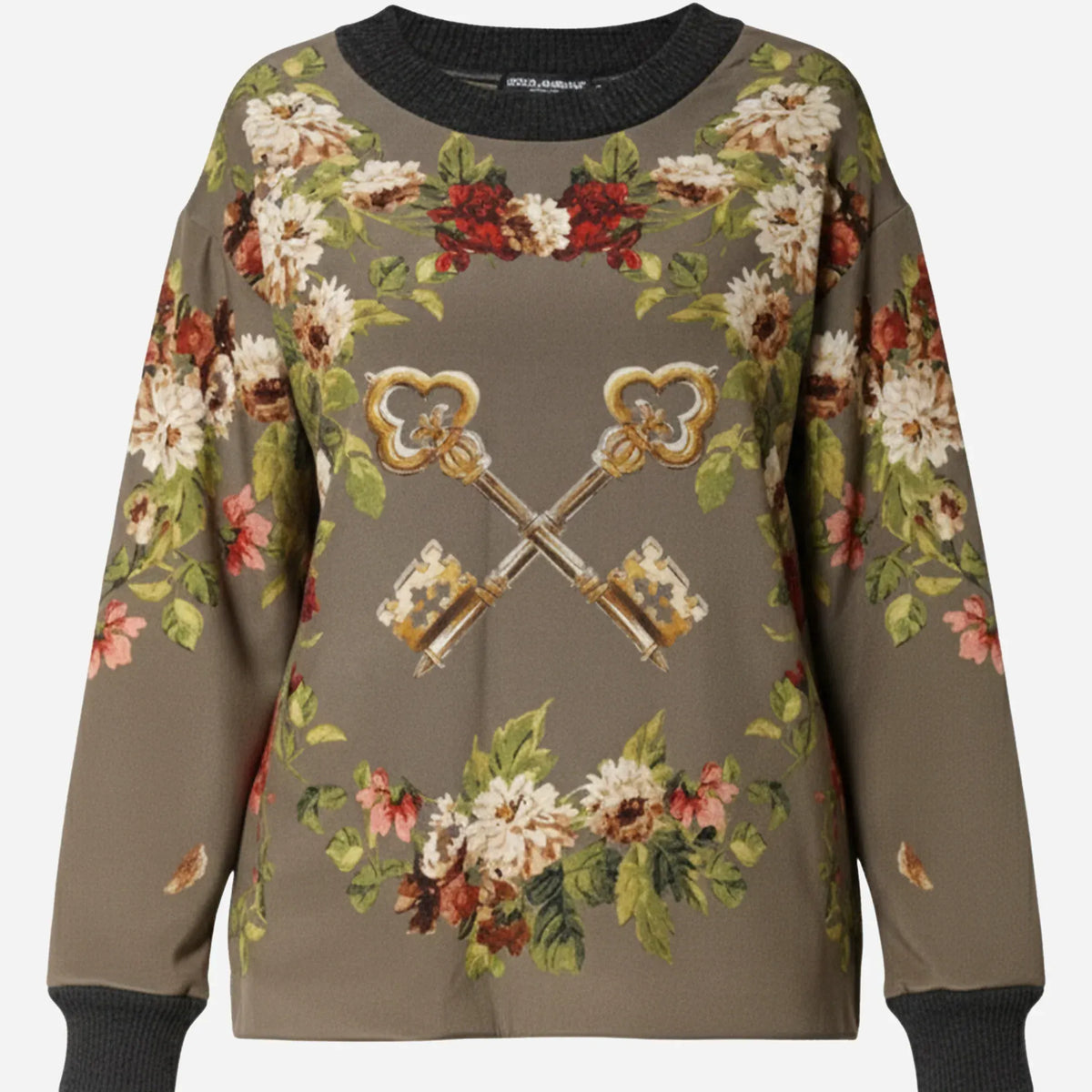 Dolce & Gabbana エンチャンテッド・シチリアプリント シルクセーター