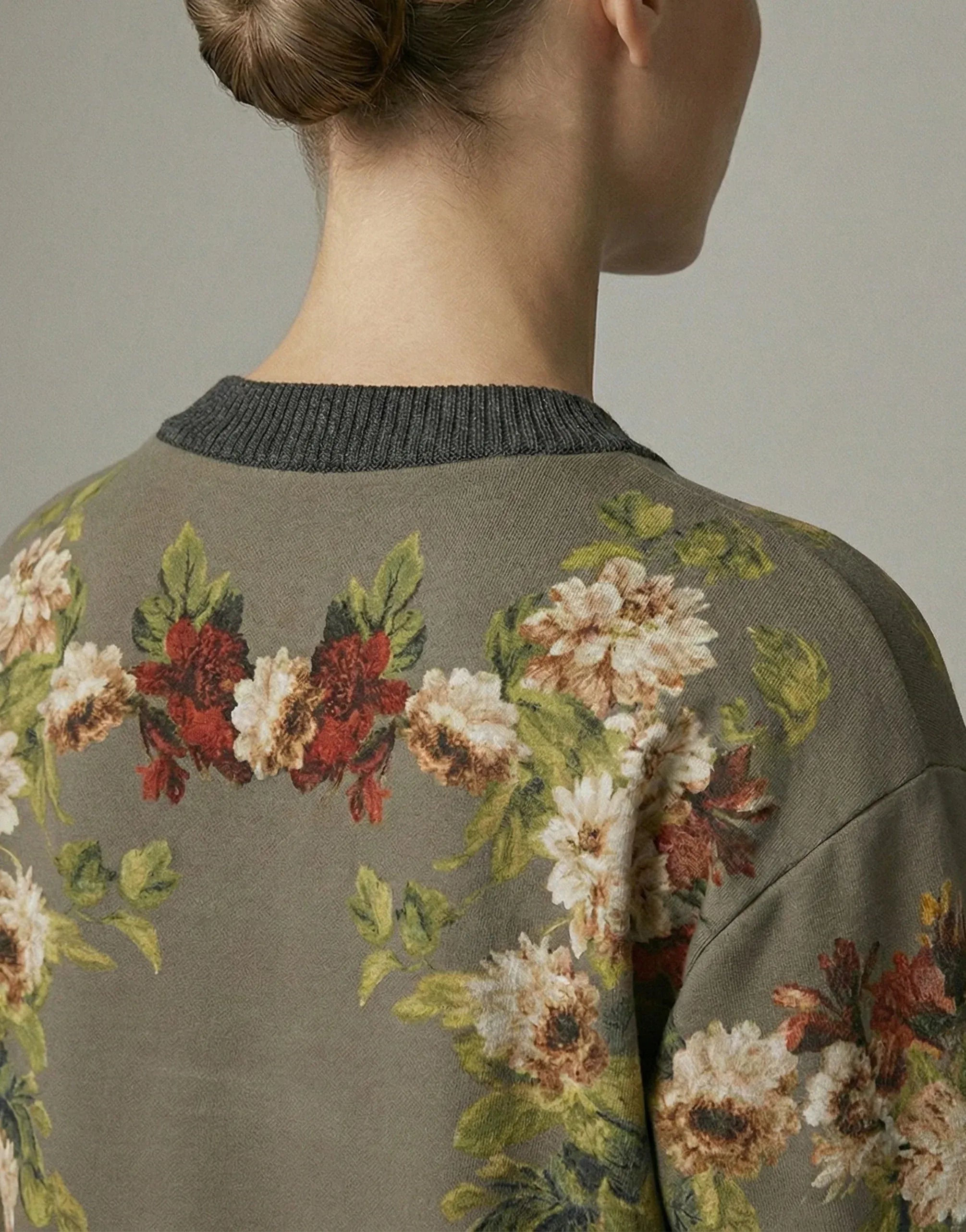 Dolce & Gabbana Enchanted Sicily Print Silk Sweater