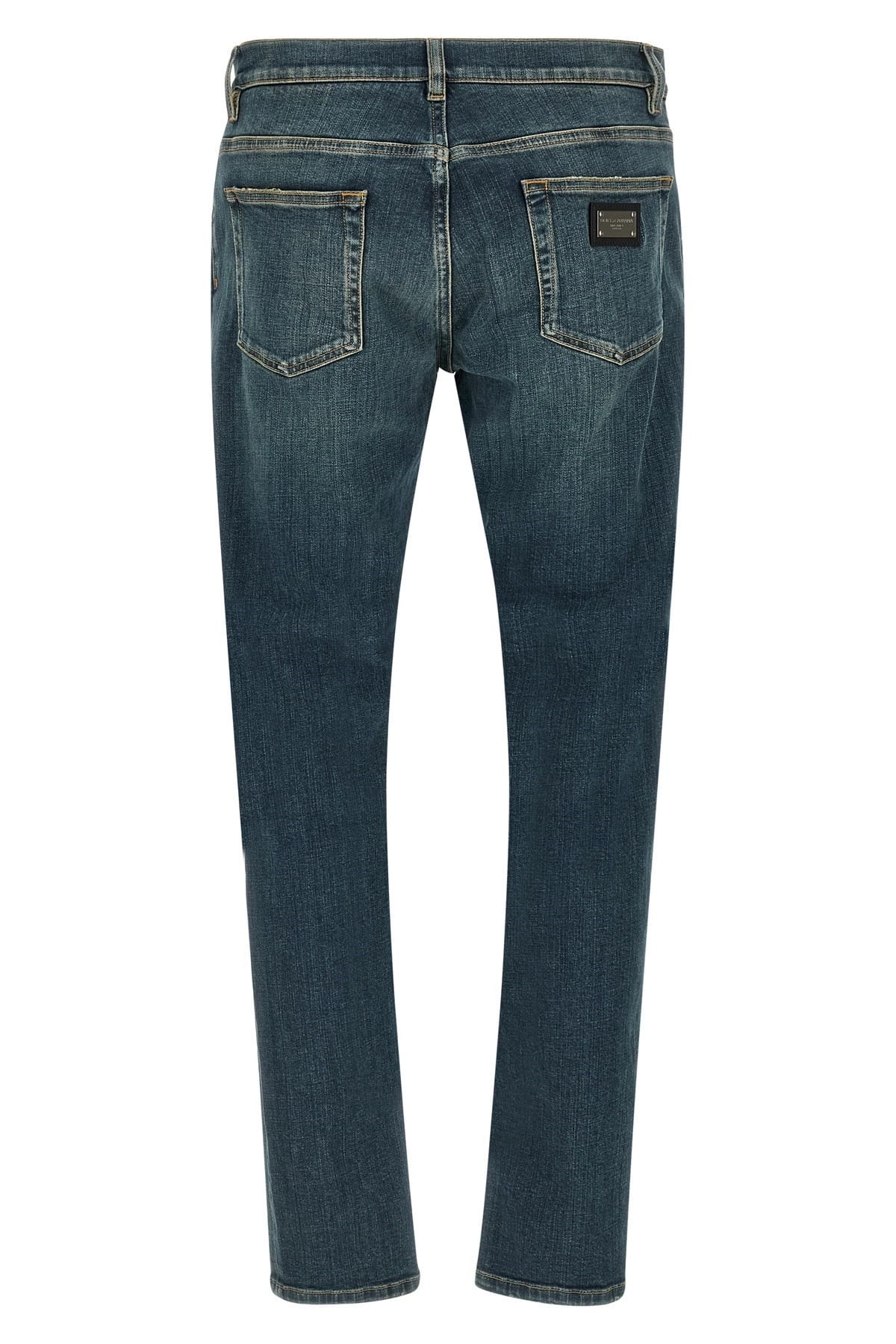 Dolce & Gabbana Dolce & Gabbana Essential Stone-Washed Low-Waist Jeans