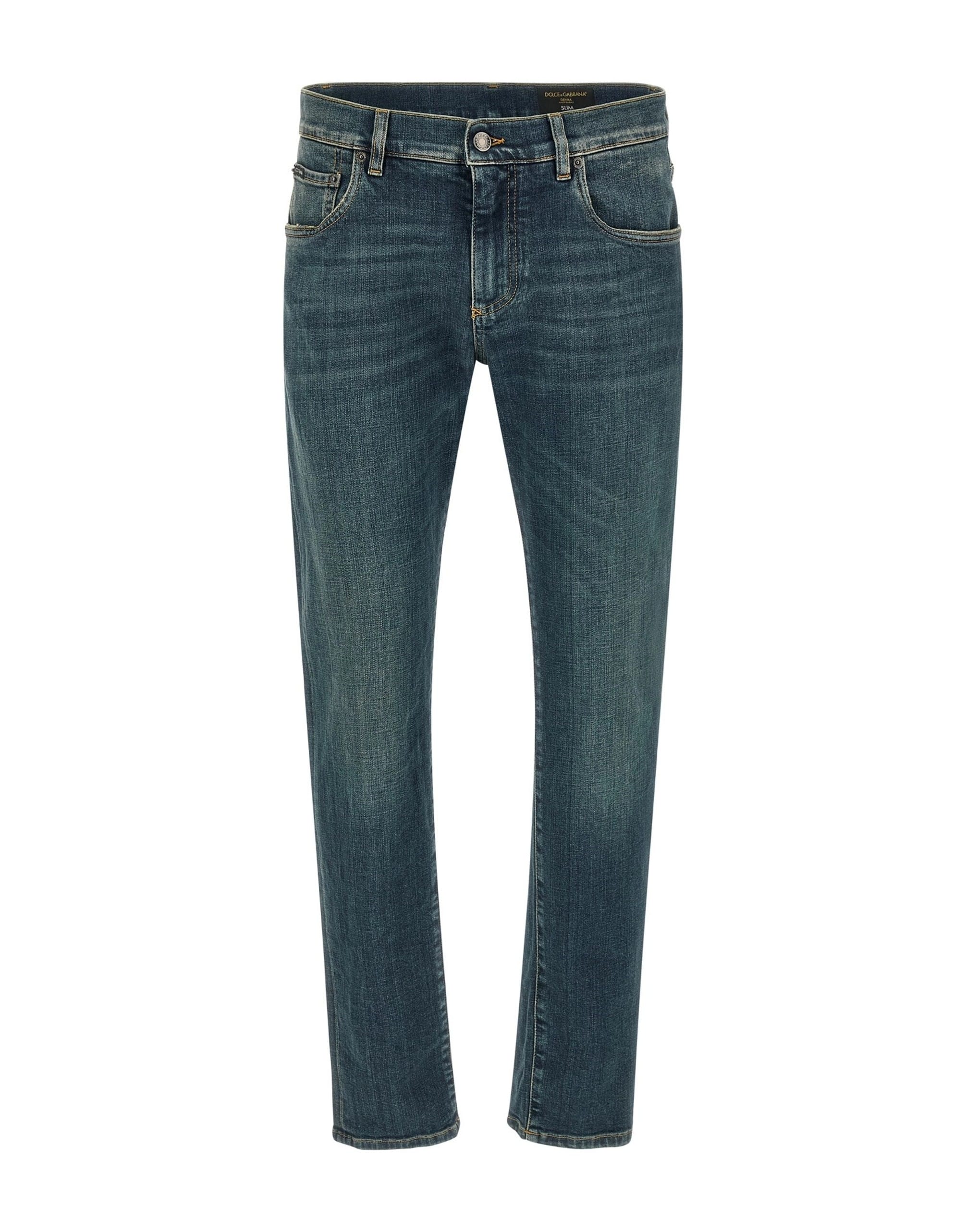 Dolce & Gabbana Dolce & Gabbana Essential Stone-Washed Low-Waist Jeans