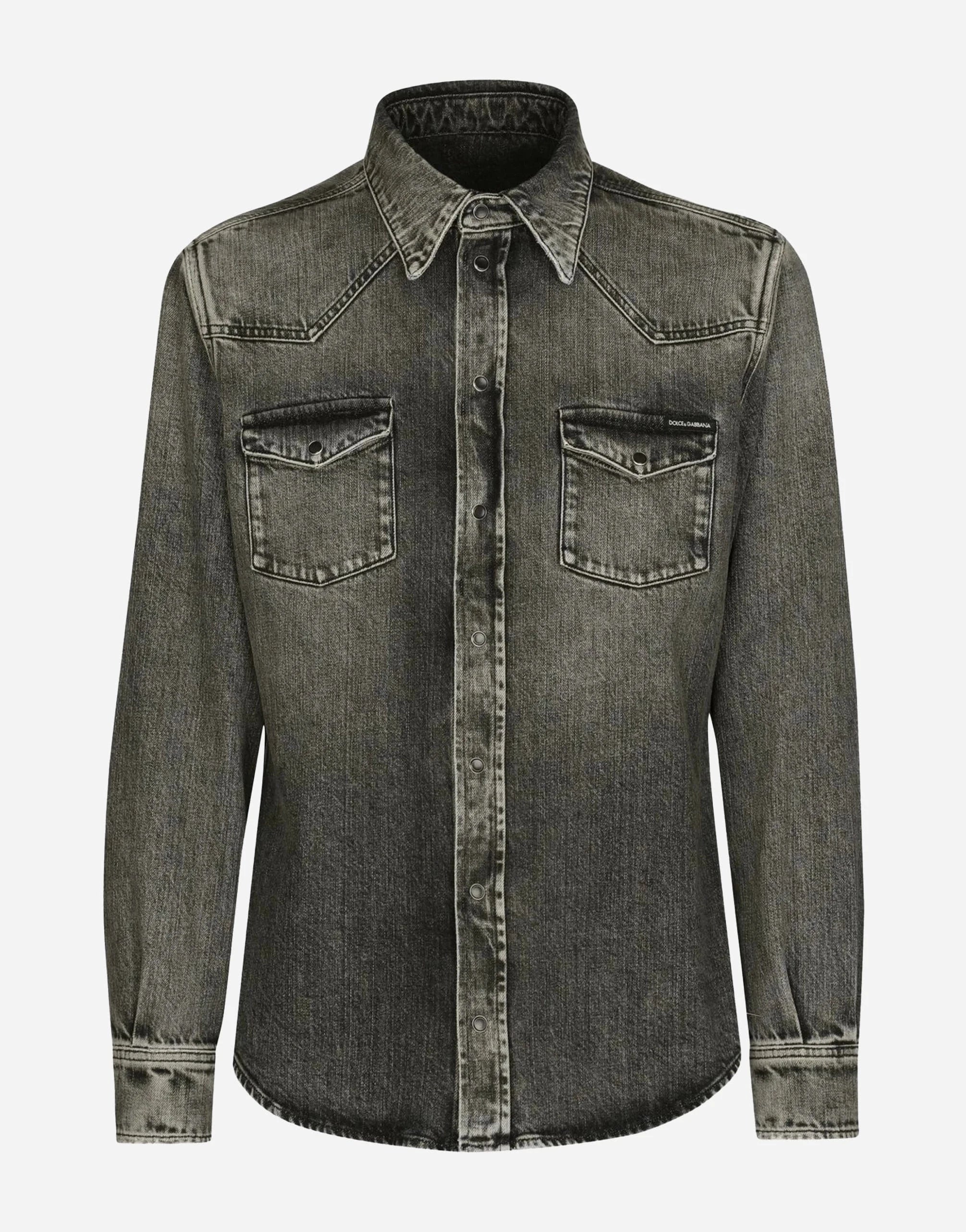 Dolce & Gabbana Faded Denim Shirt