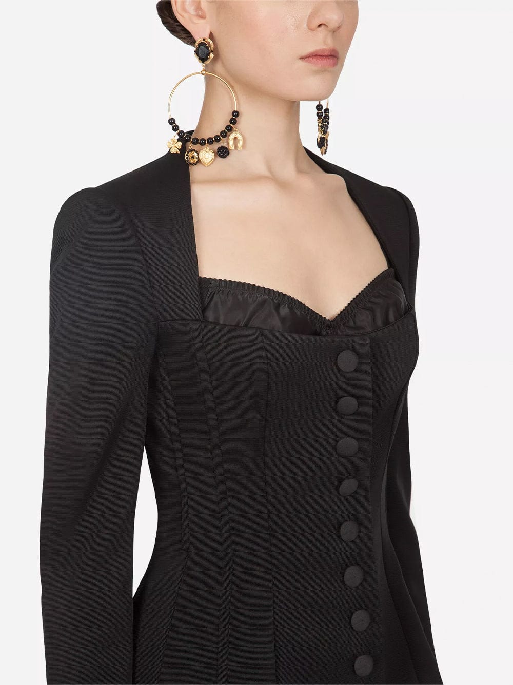 Dolce & Gabbana Faille Single-Breasted Jacket