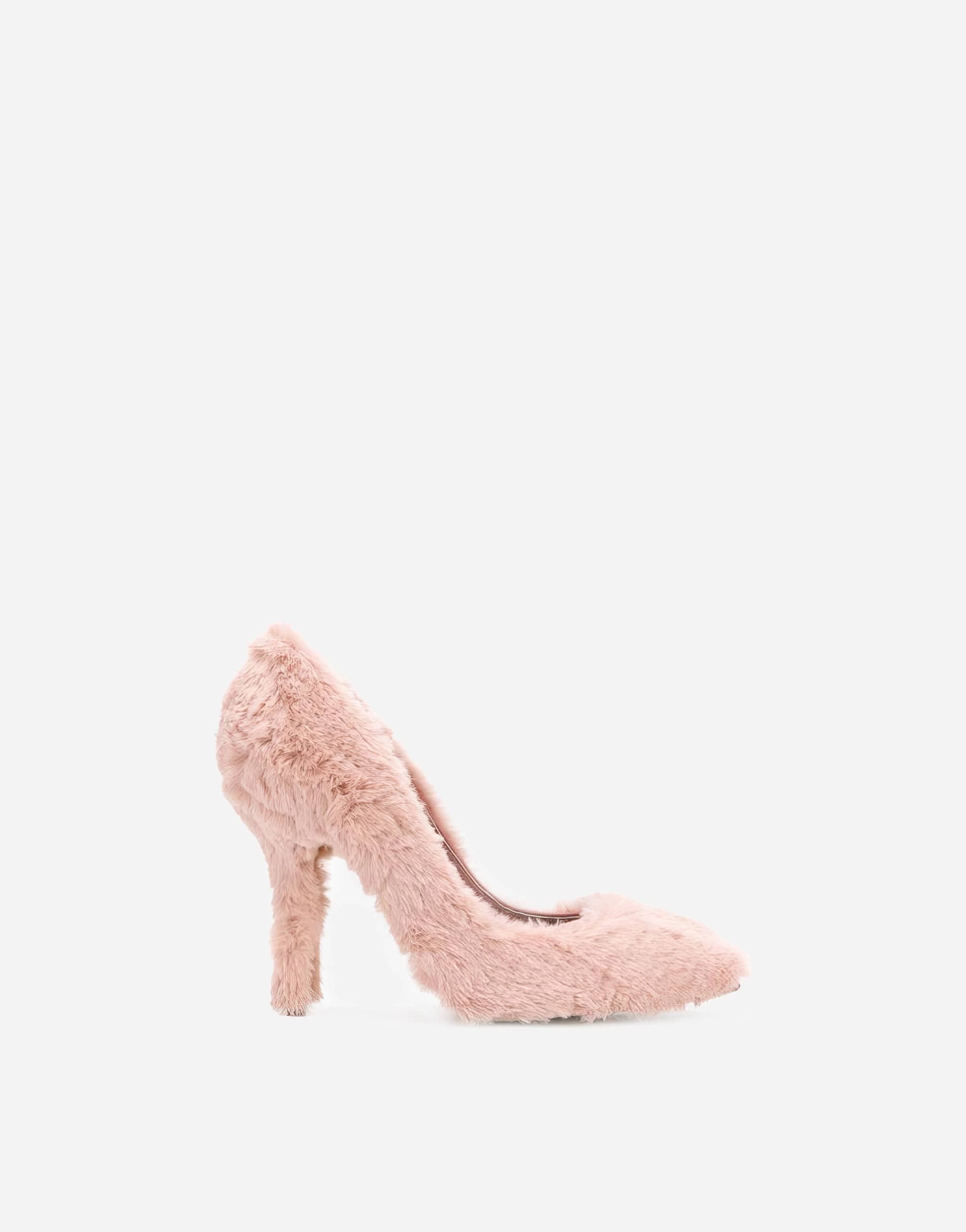 Dolce Gabbana Faux Fur Pumps Sendegaro