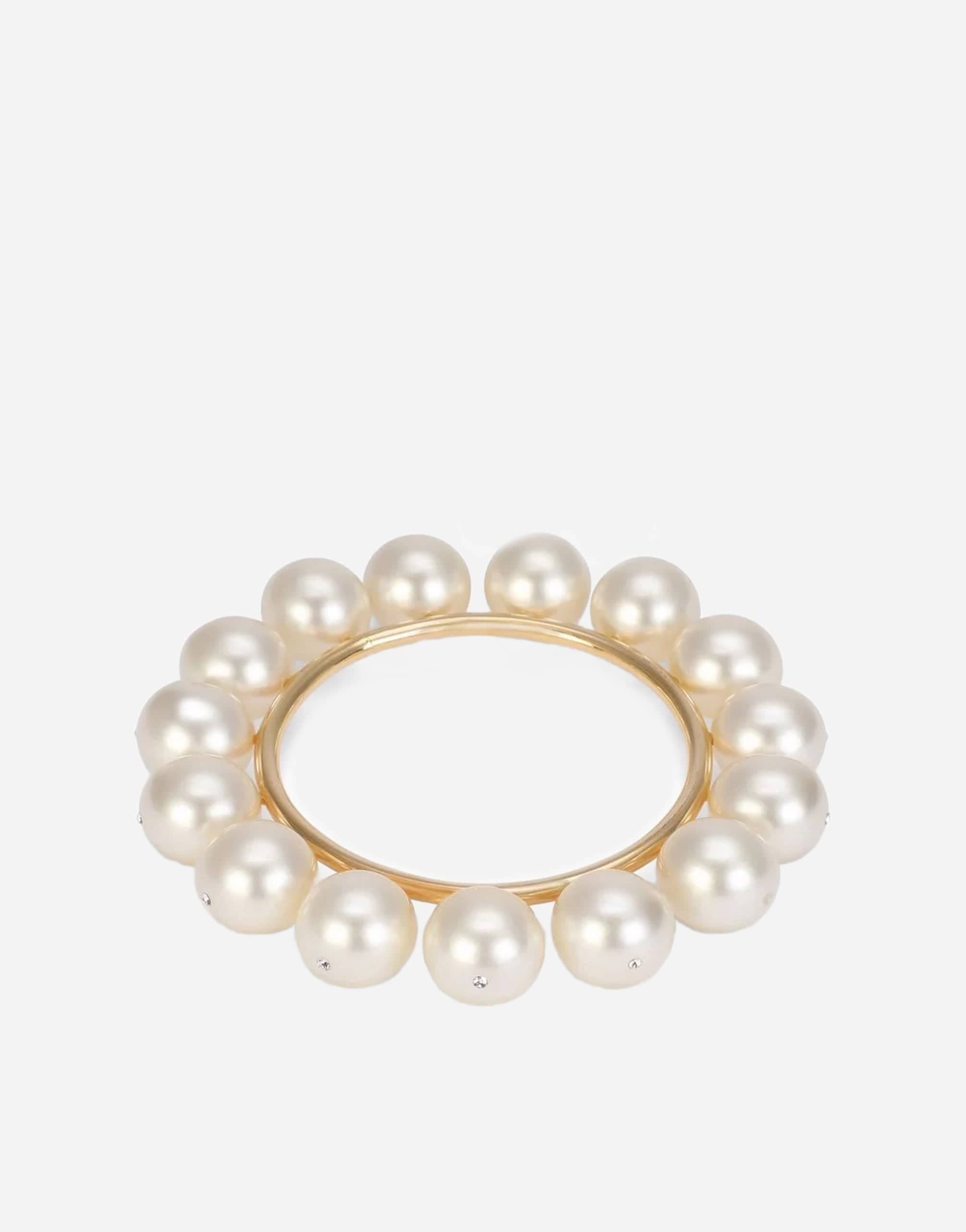 Dolce & Gabbana Faux Pearl Bracelet