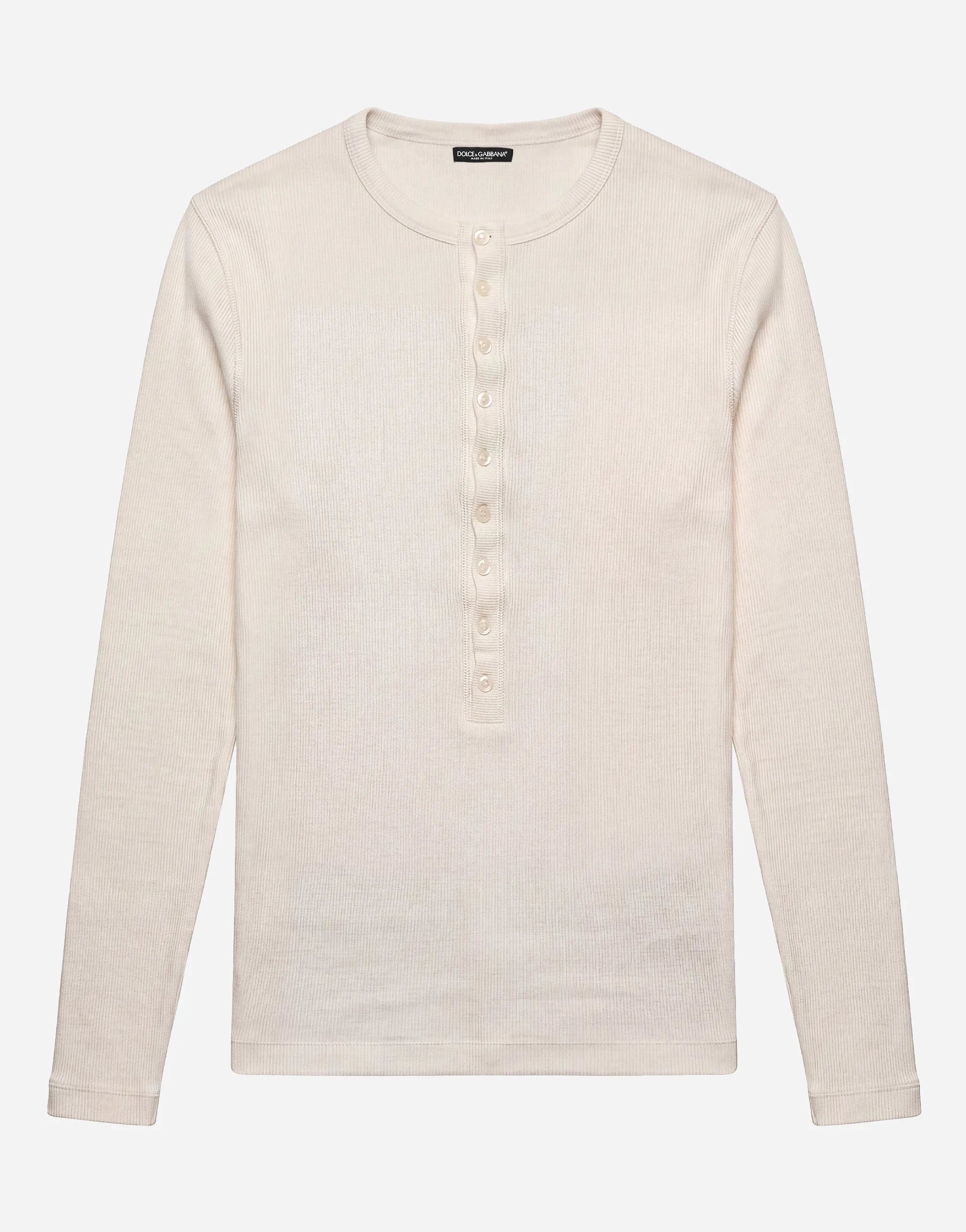Dolce & Gabbana Dolce & Gabbana Fine-Rib Cotton Jersey Sweatshirt