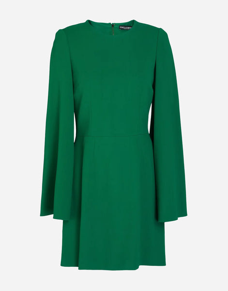 flared sleeve mini dress Dolce & Gabbana Exploring Magical Rings and design:Ruched Color:mulberry Catch the light in