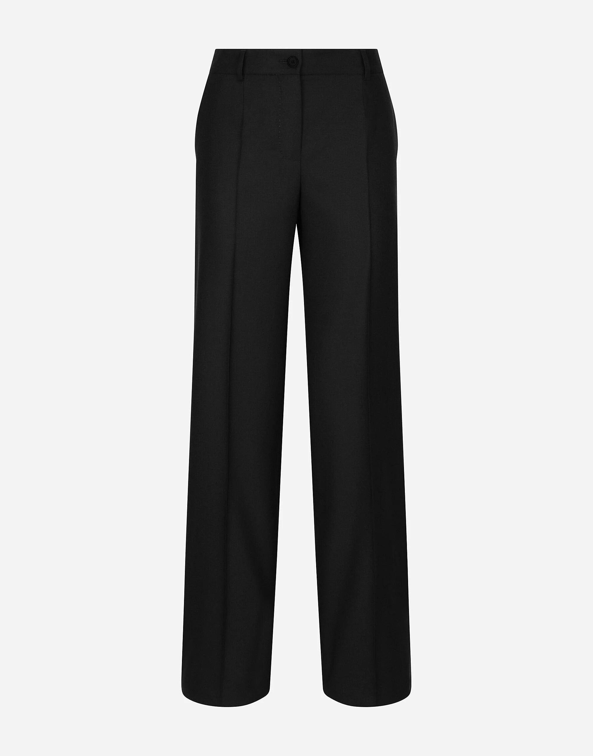 Dolce & Gabbana Flared Virgin-Wool Pants