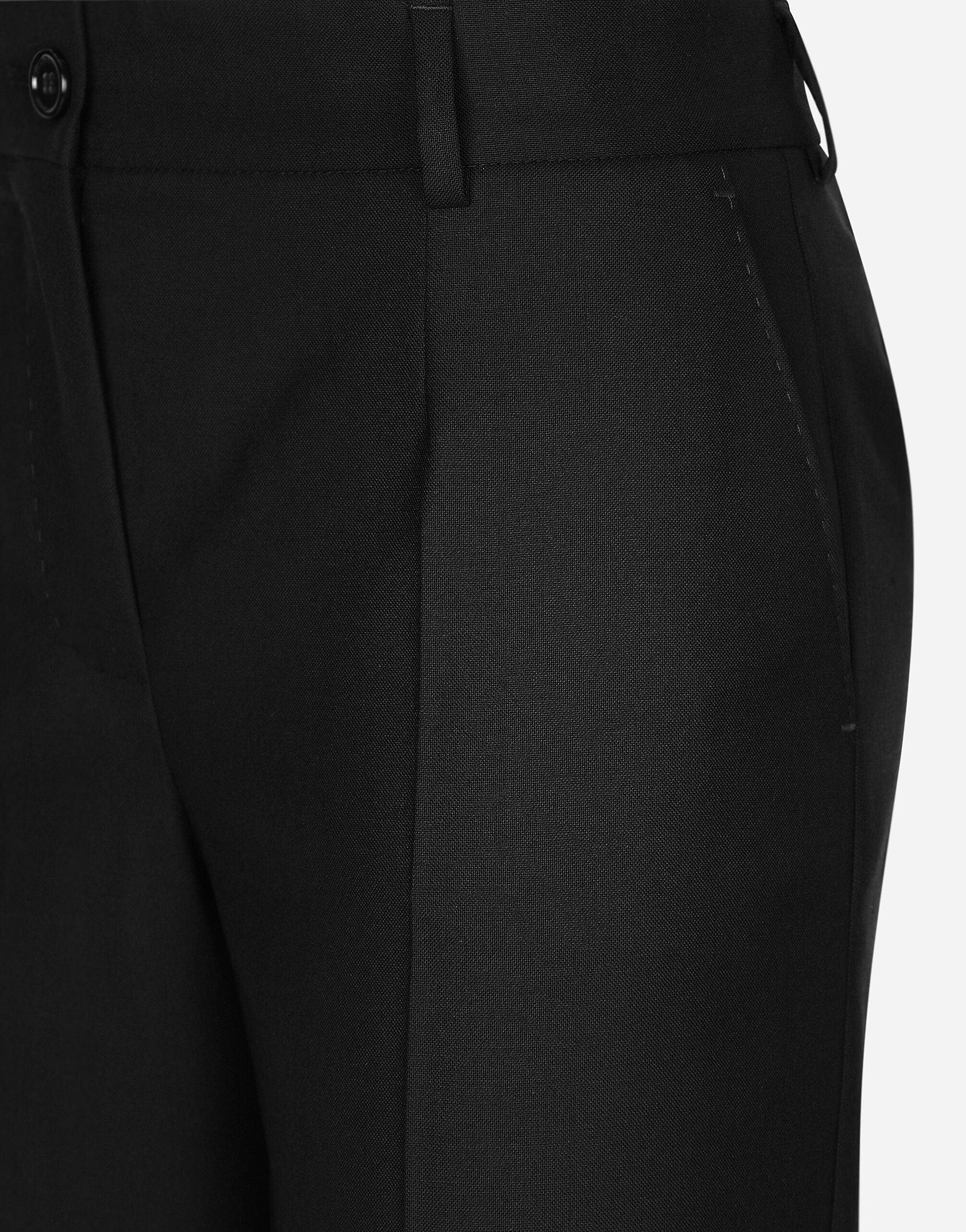 Dolce & Gabbana Flared Virgin-Wool Pants