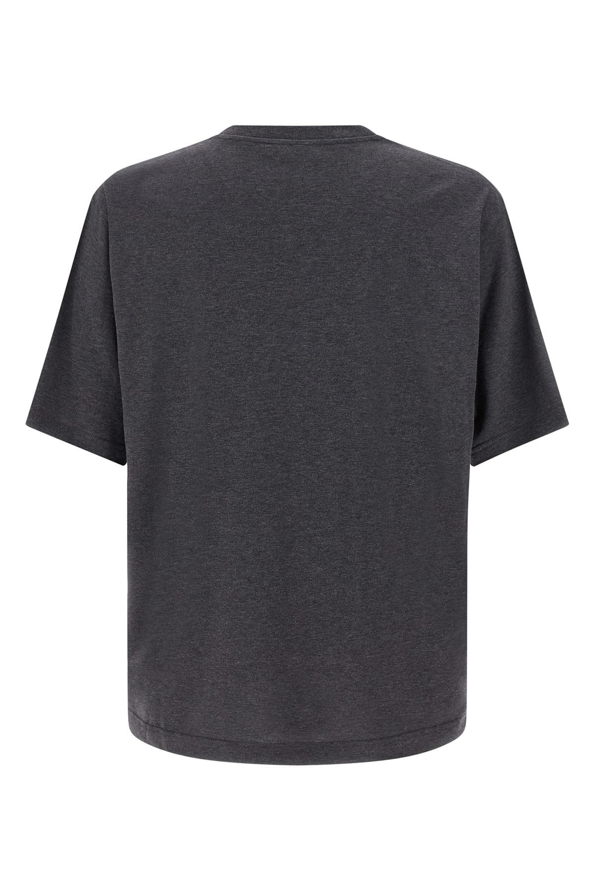 Dolce & Gabbana Dolce & Gabbana Flocked Print T-Shirt