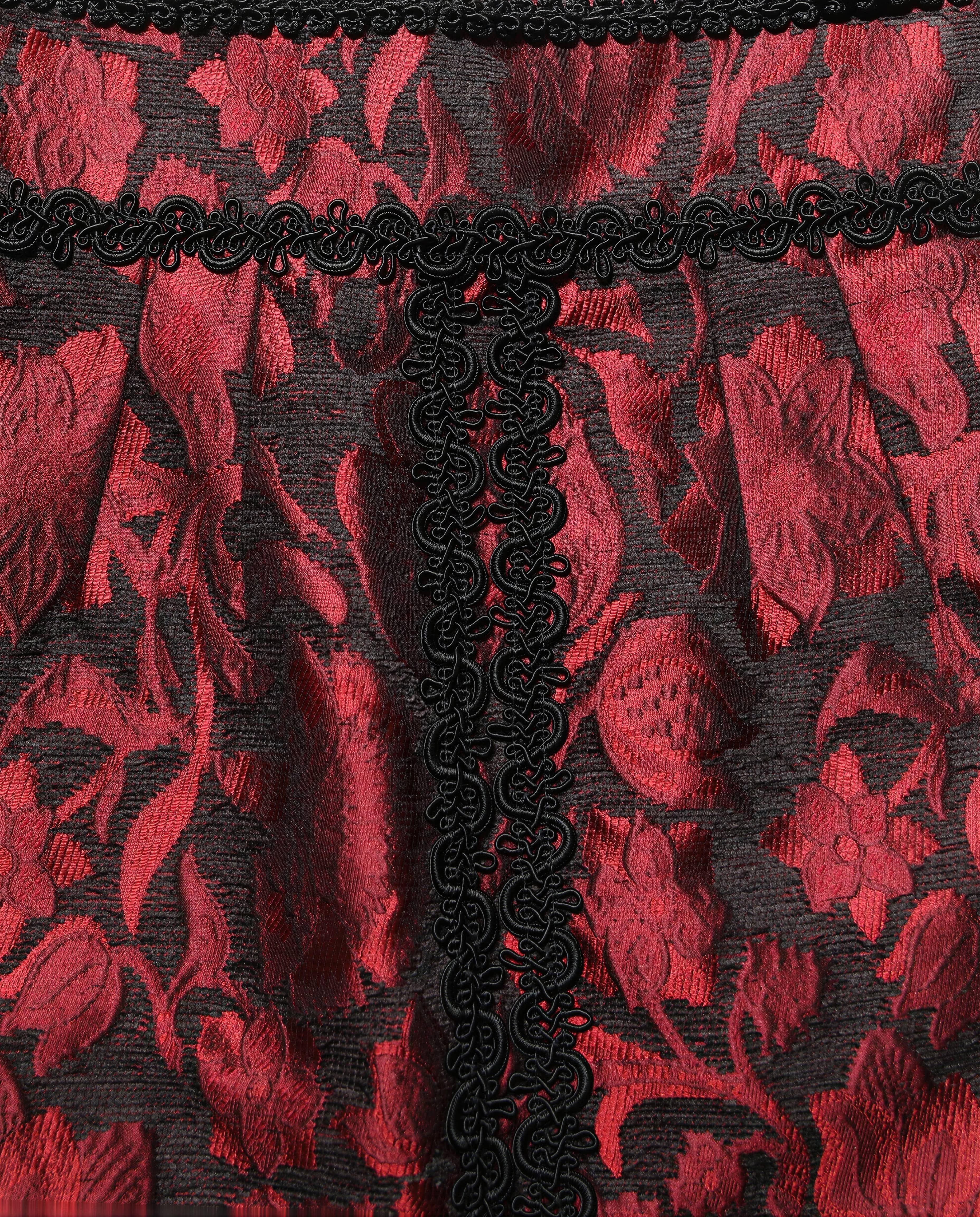 Dolce & Gabbana Dolce & Gabbana Floral Jacquard Lace Mini Skirt