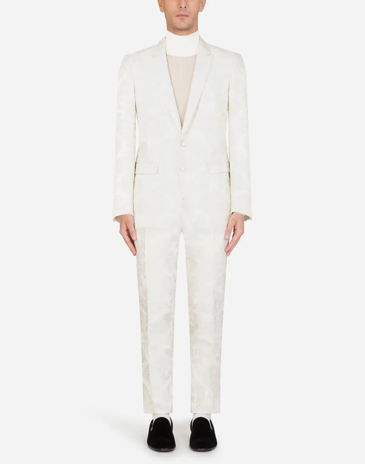 Dolce & Gabbana Floral Jacquard Martini-Fit Blazer - alternate view