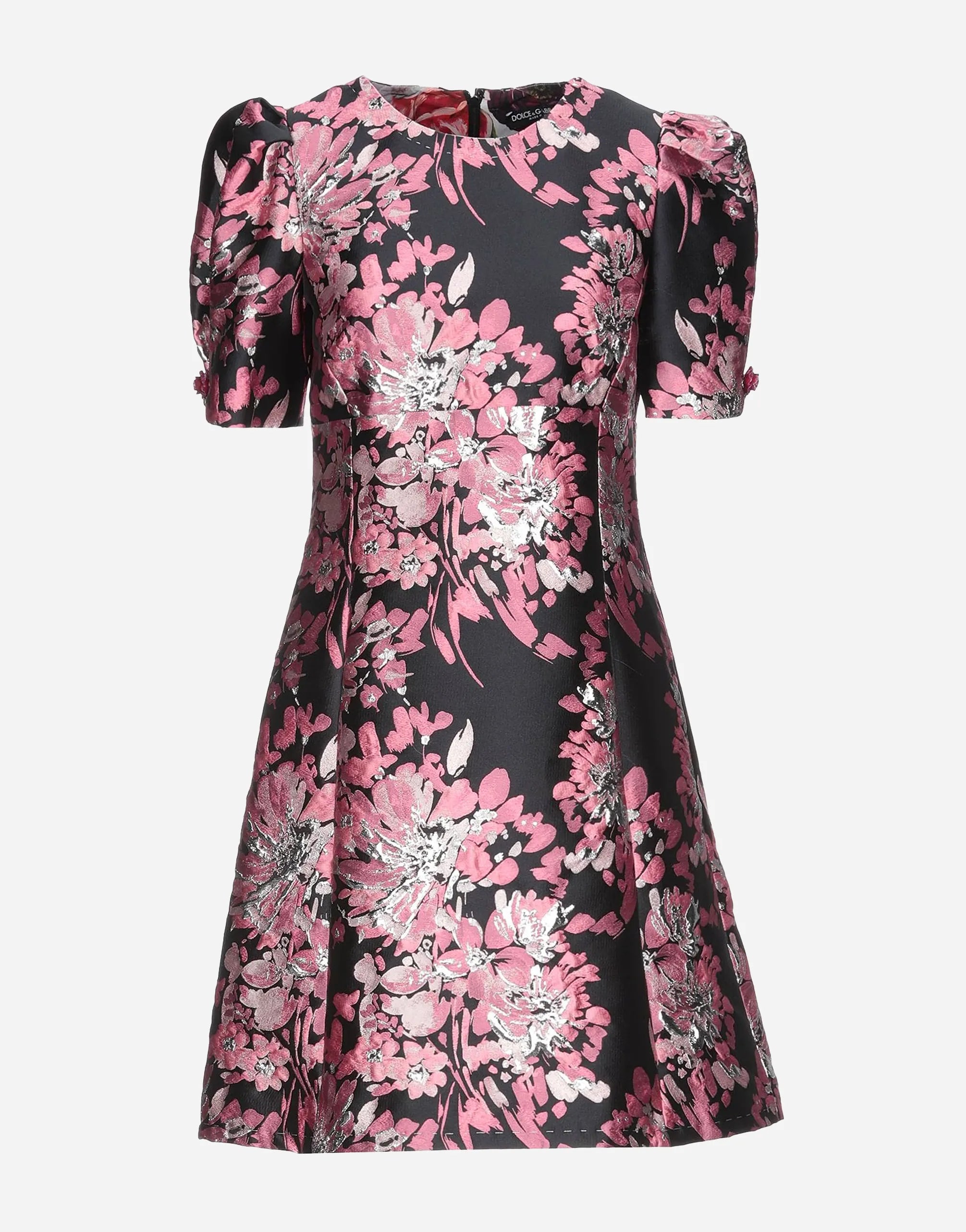 Dolce & Gabbana Floral Jacquard Mini Dress
