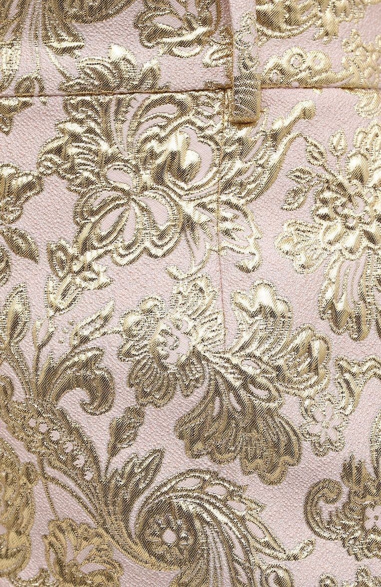 Dolce & Gabbana Floral Lamé Trousers