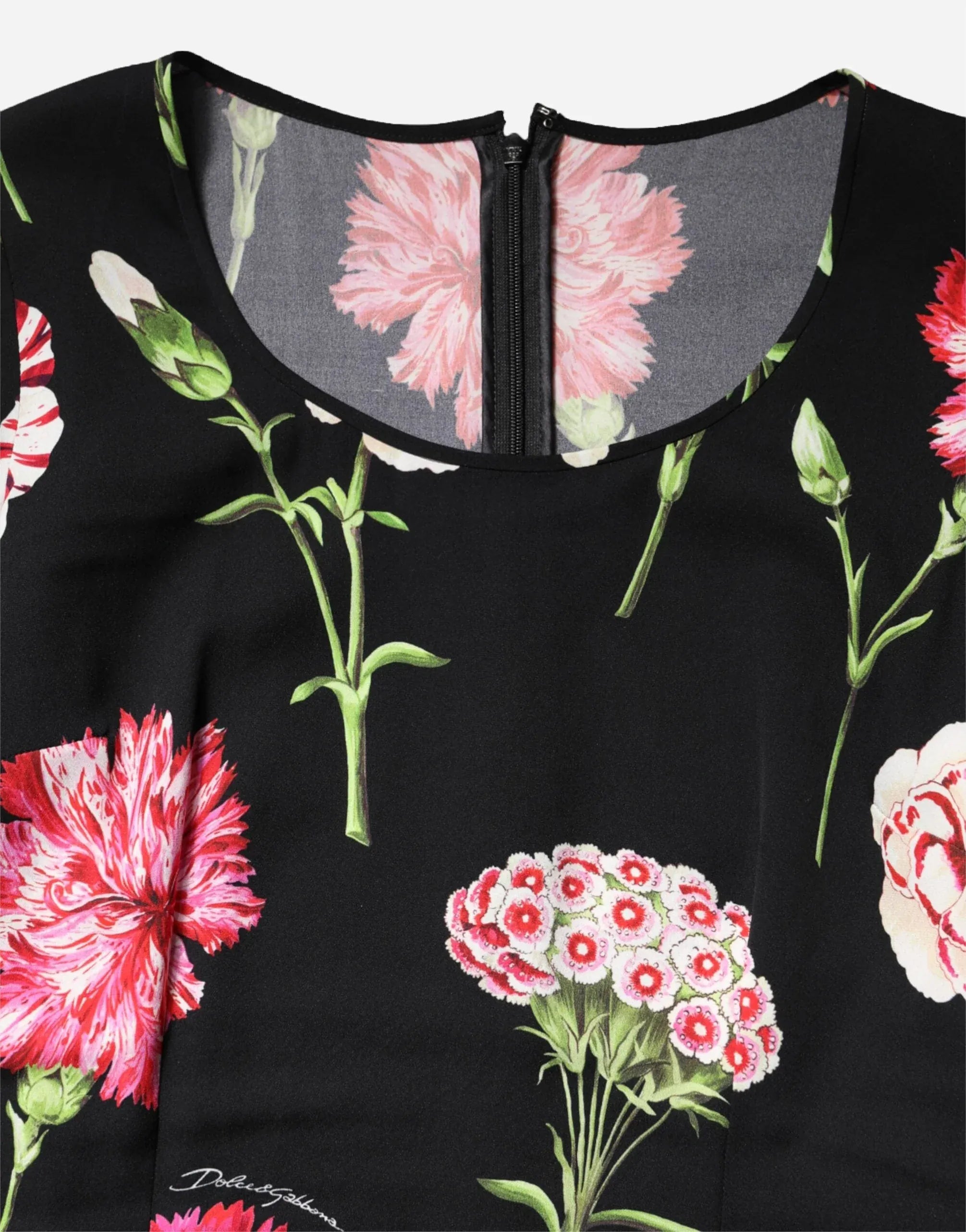 Dolce & Gabbana Floral Long Sleeve Top