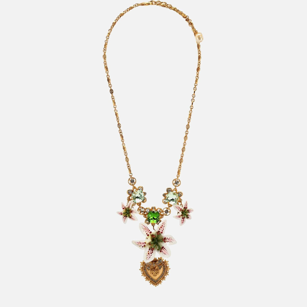 DOLCE&GABBANA 花モチーフ ネックレス DOLCE&GABBANA 花モチーフ ネックレス