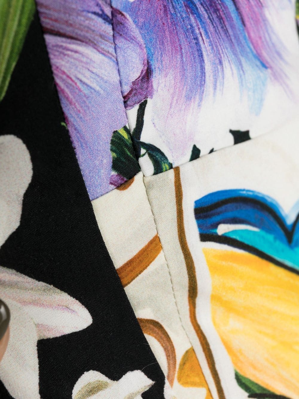 Dolce & Gabbana Floral Patchwork Print Dress