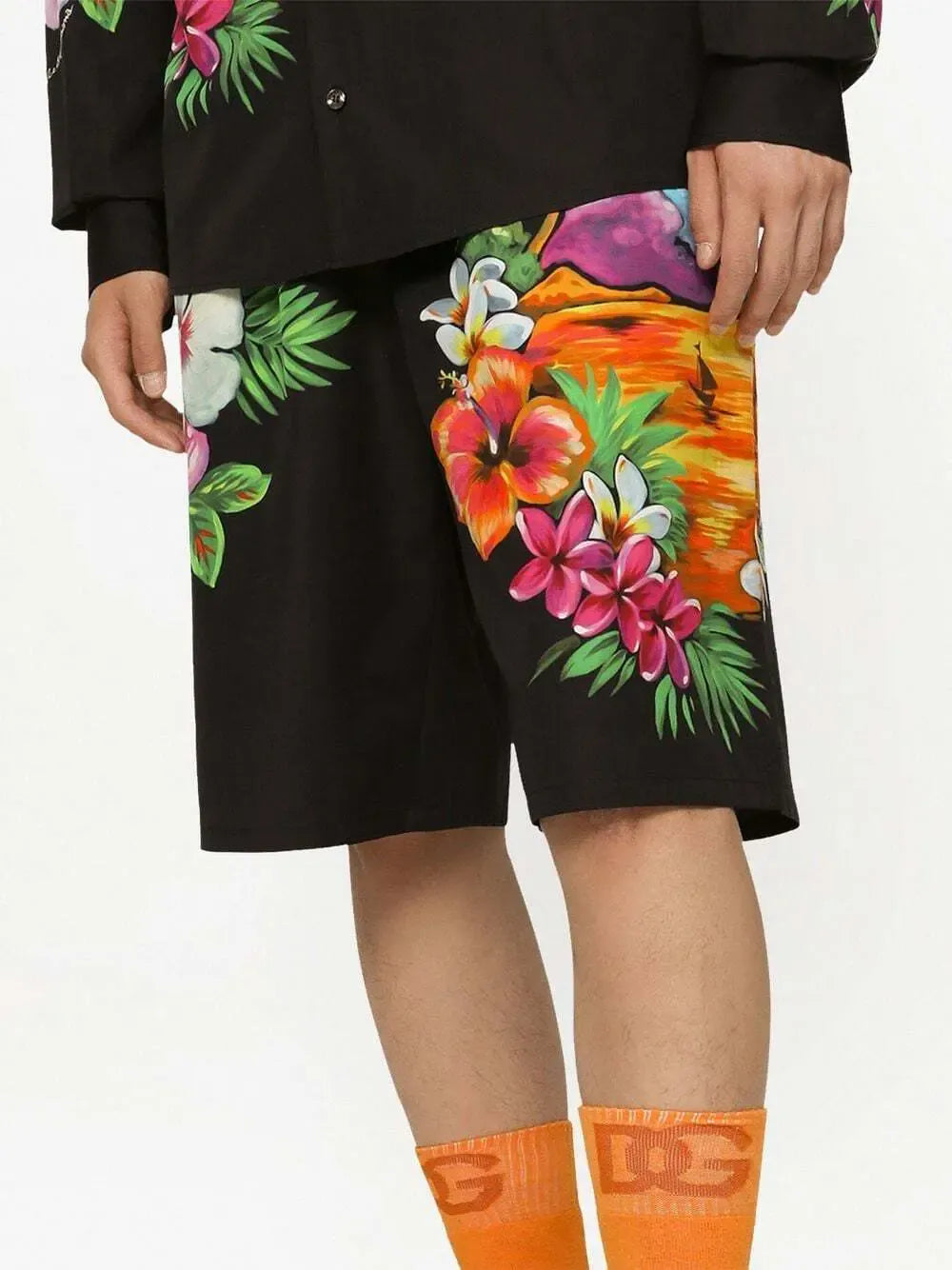 Dolce & Gabbana Dolce & Gabbana Floral-Print Shorts