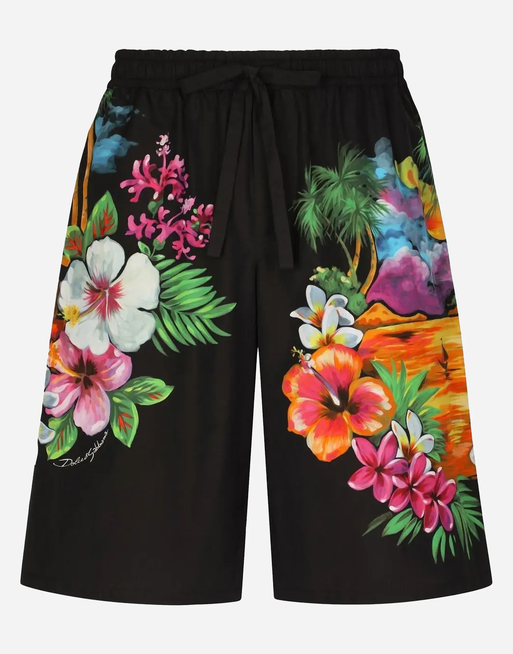 Dolce & Gabbana Dolce & Gabbana Floral-Print Shorts