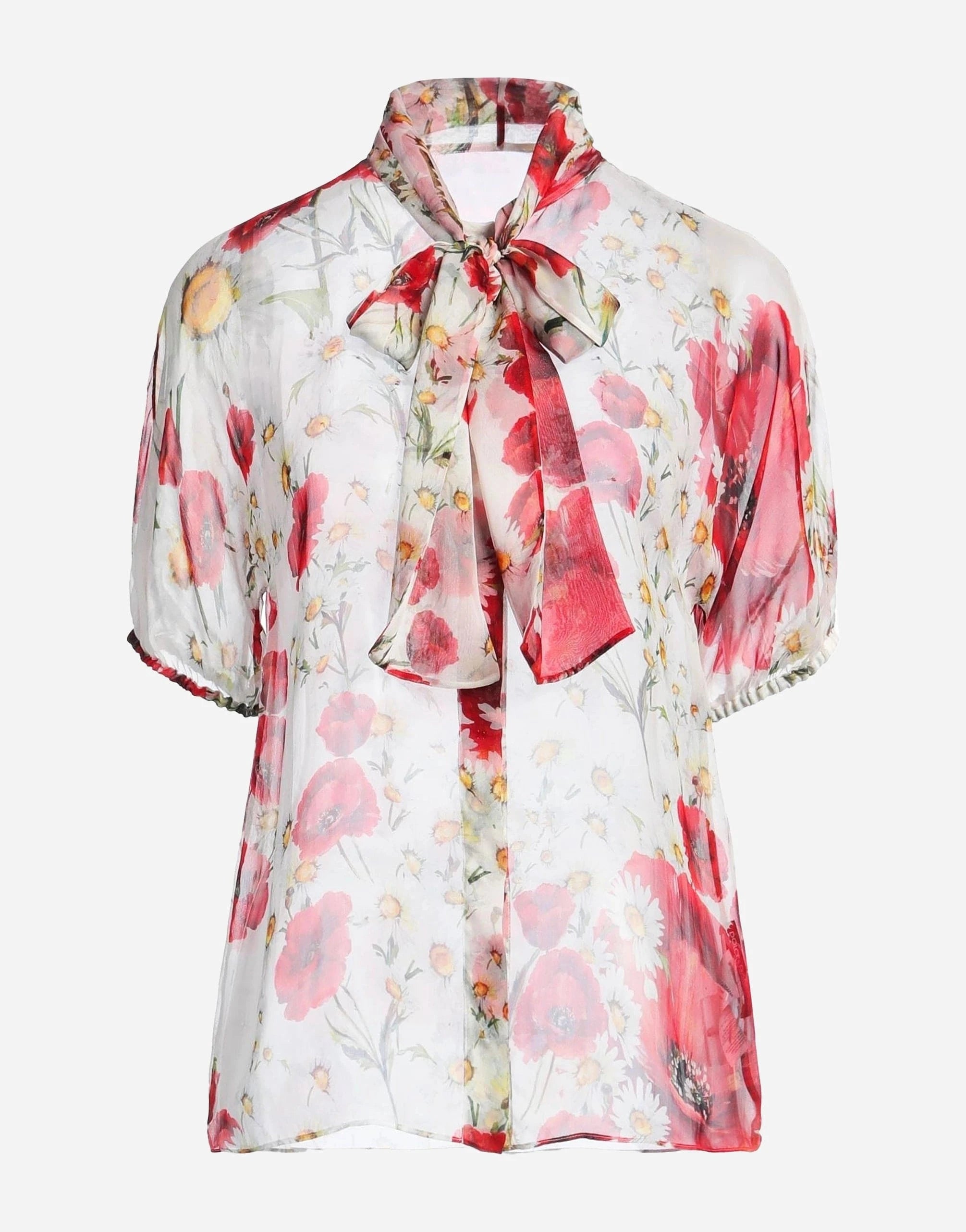 Dolce & Gabbana Floral Silk Shirt