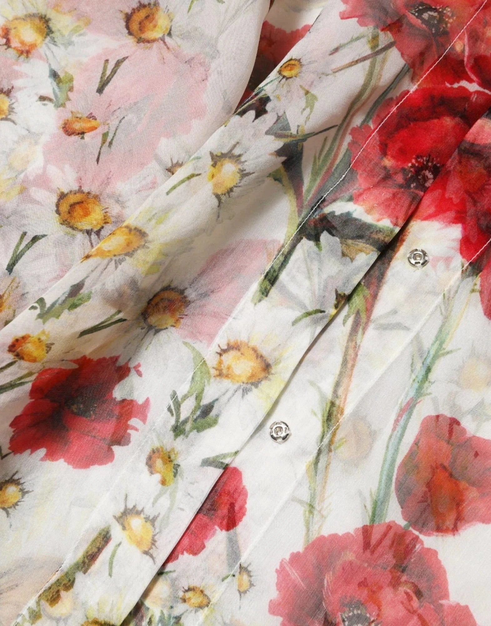 Dolce & Gabbana Floral Silk Shirt