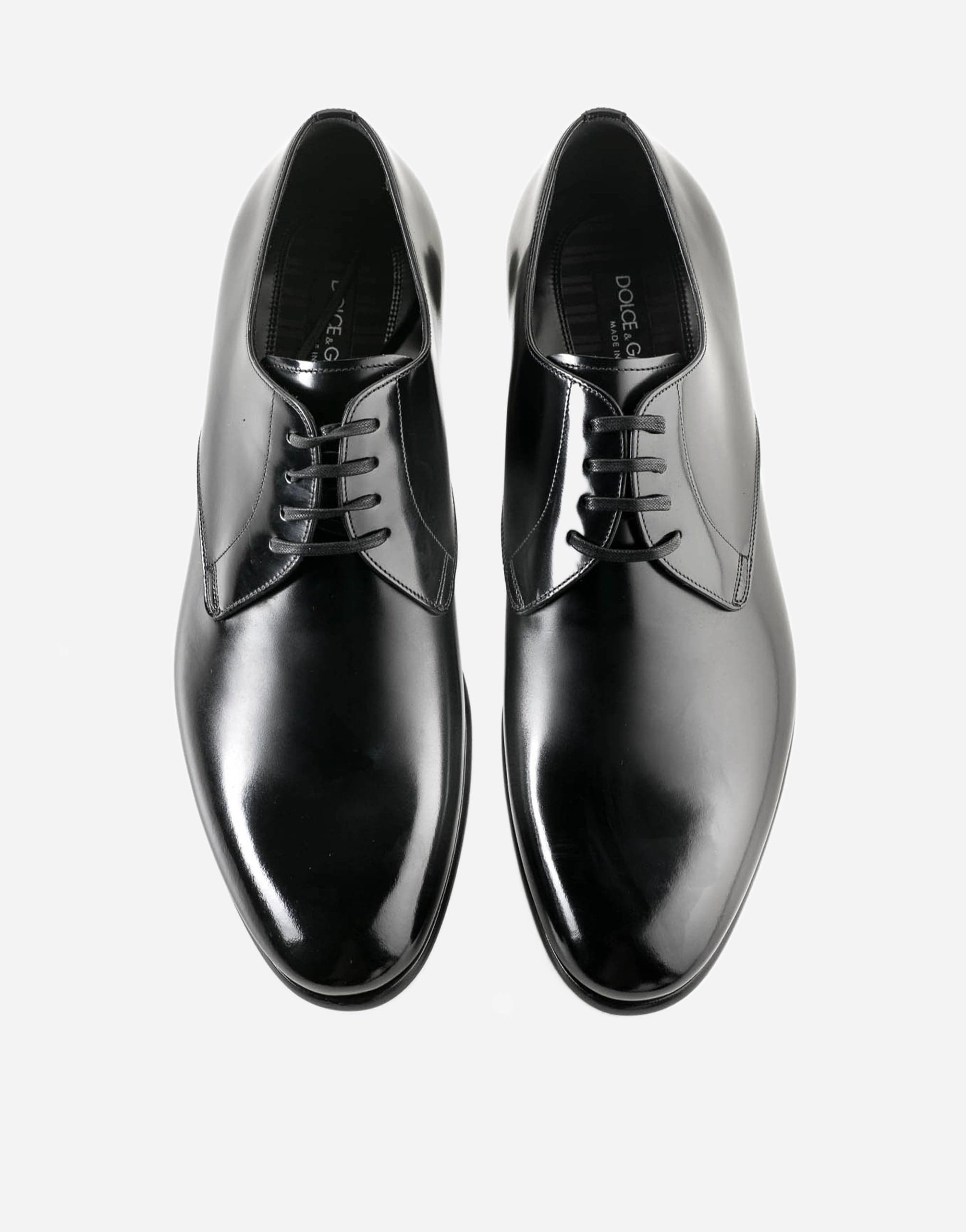 Dolce & Gabbana Formal Derby Shoes In Calfskin Leather