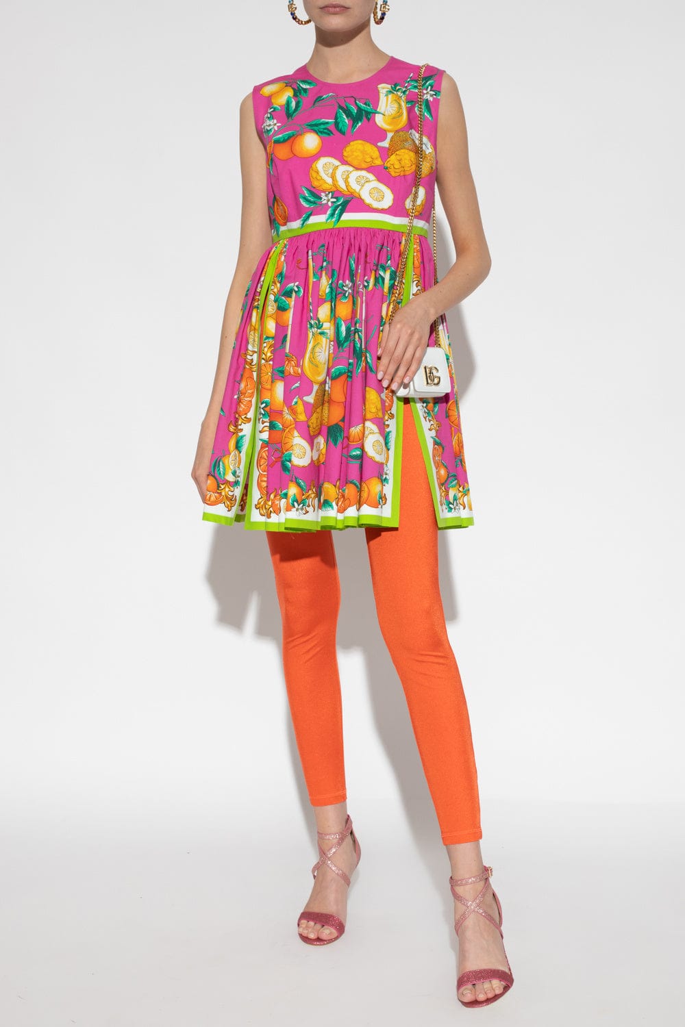 Dolce & Gabbana Fruit Print Minidress | Sendegaro SE
