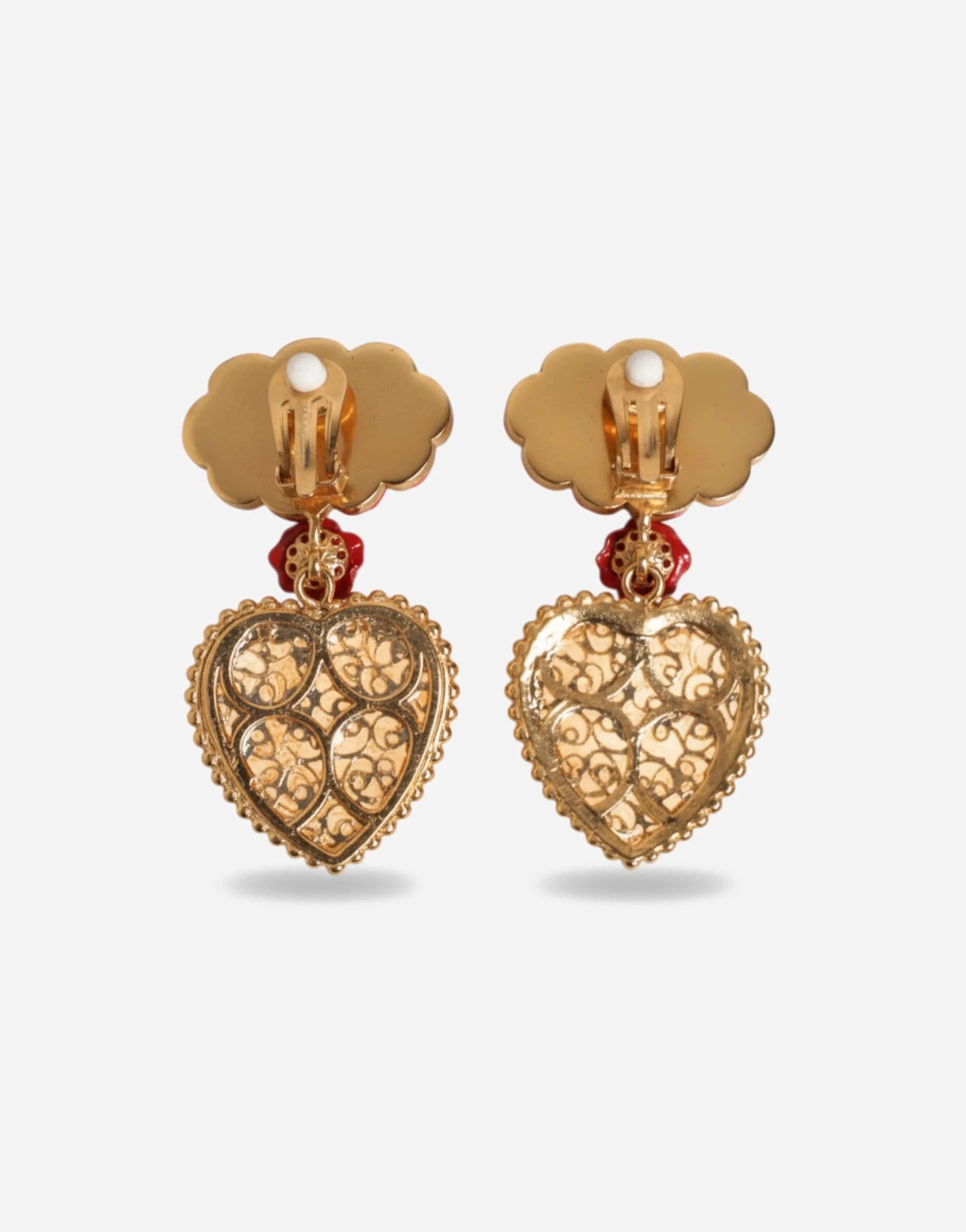 Dolce & Gabbana Fumetti Cartoons Clip-On Earrings