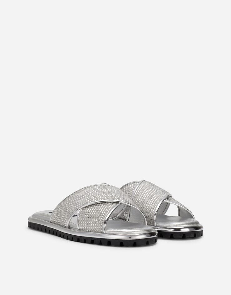 Dolce & Gabbana Fusible Rhinestones-Embellished Slides - alternate view