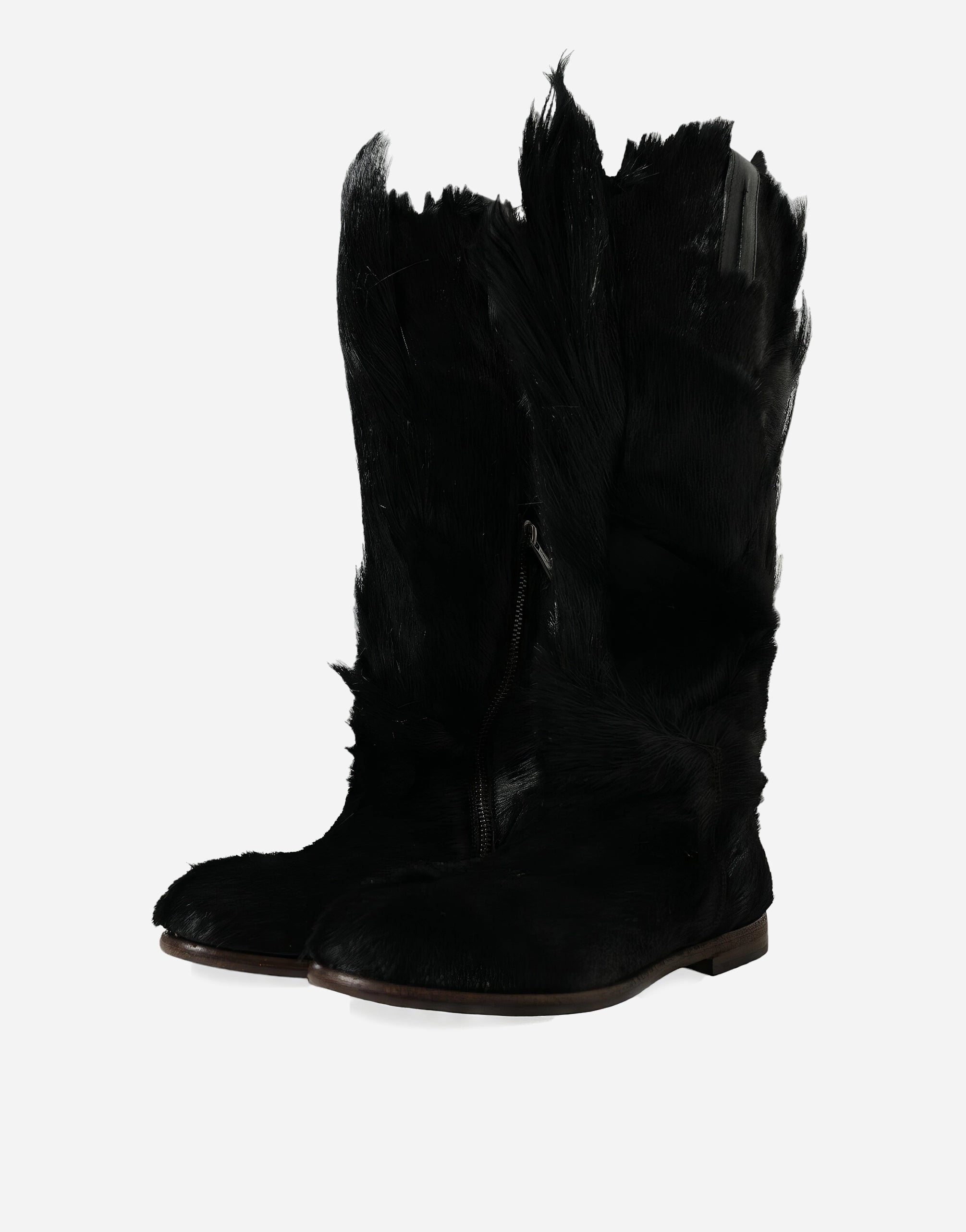 Dolce & Gabbana Gazelle Fur Boots