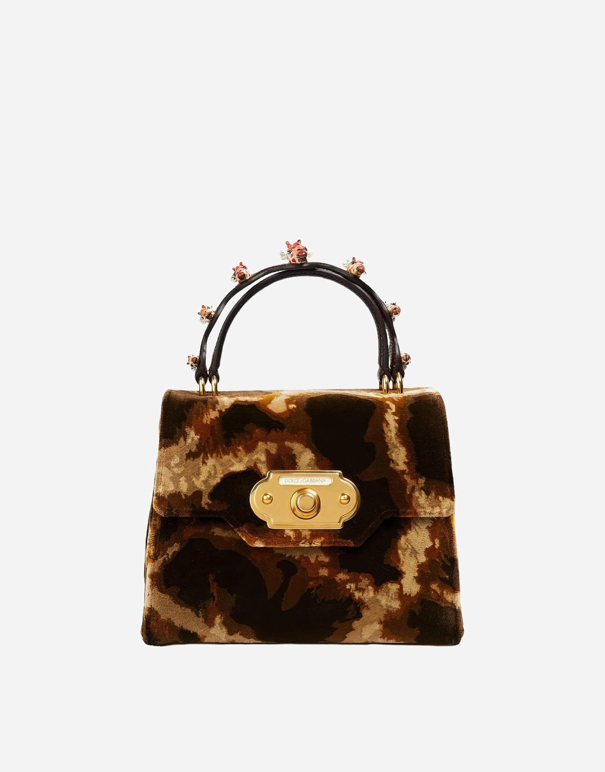 Dolce & Gabbana Leopard Print Shopping Bag - Brown