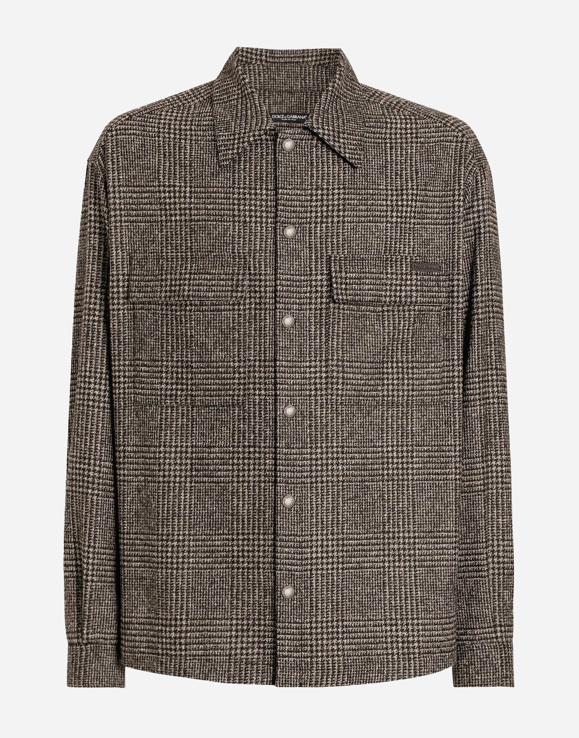 Dolce & Gabbana Glen Plaid Shirt